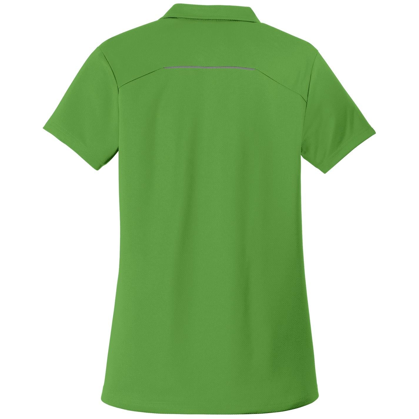Battleship Grey Polo - Port Authority - Moisture Wicking