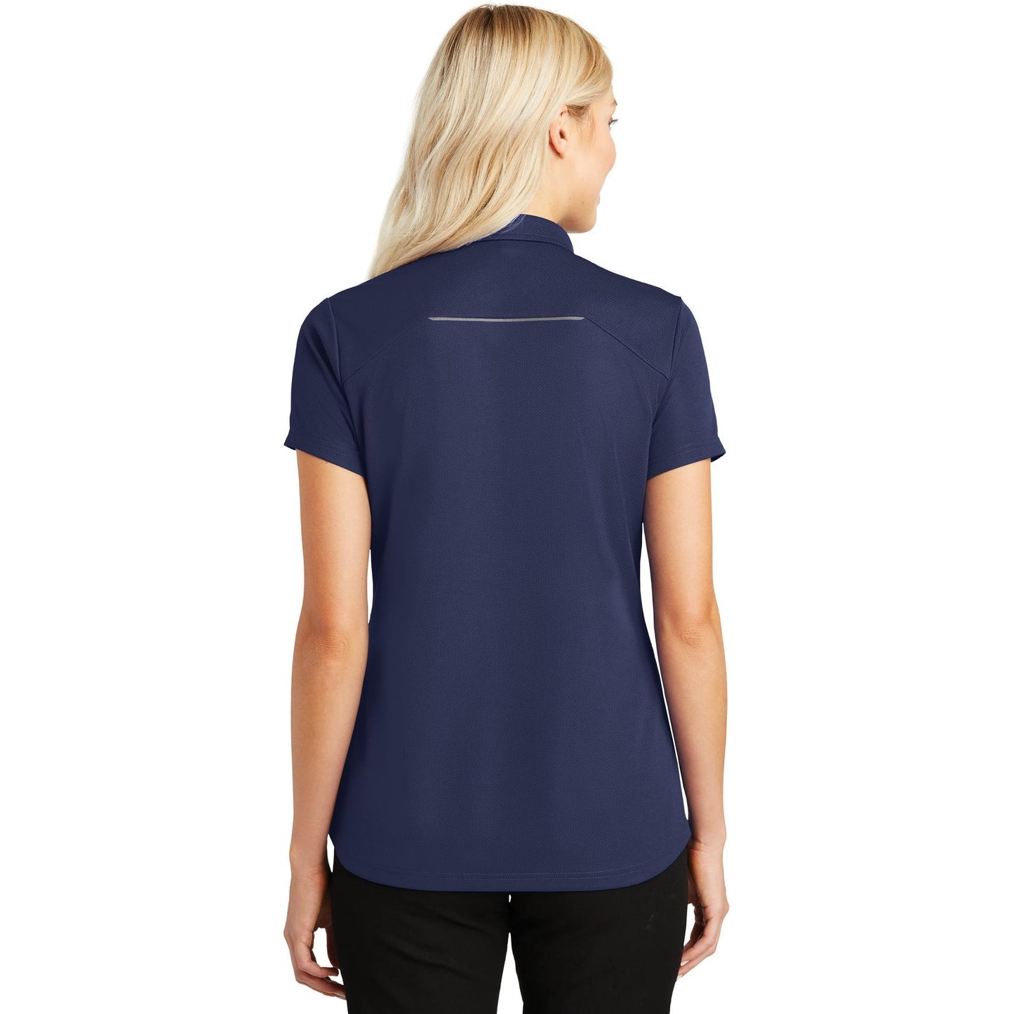 Battleship Grey Polo - Port Authority - Moisture Wicking