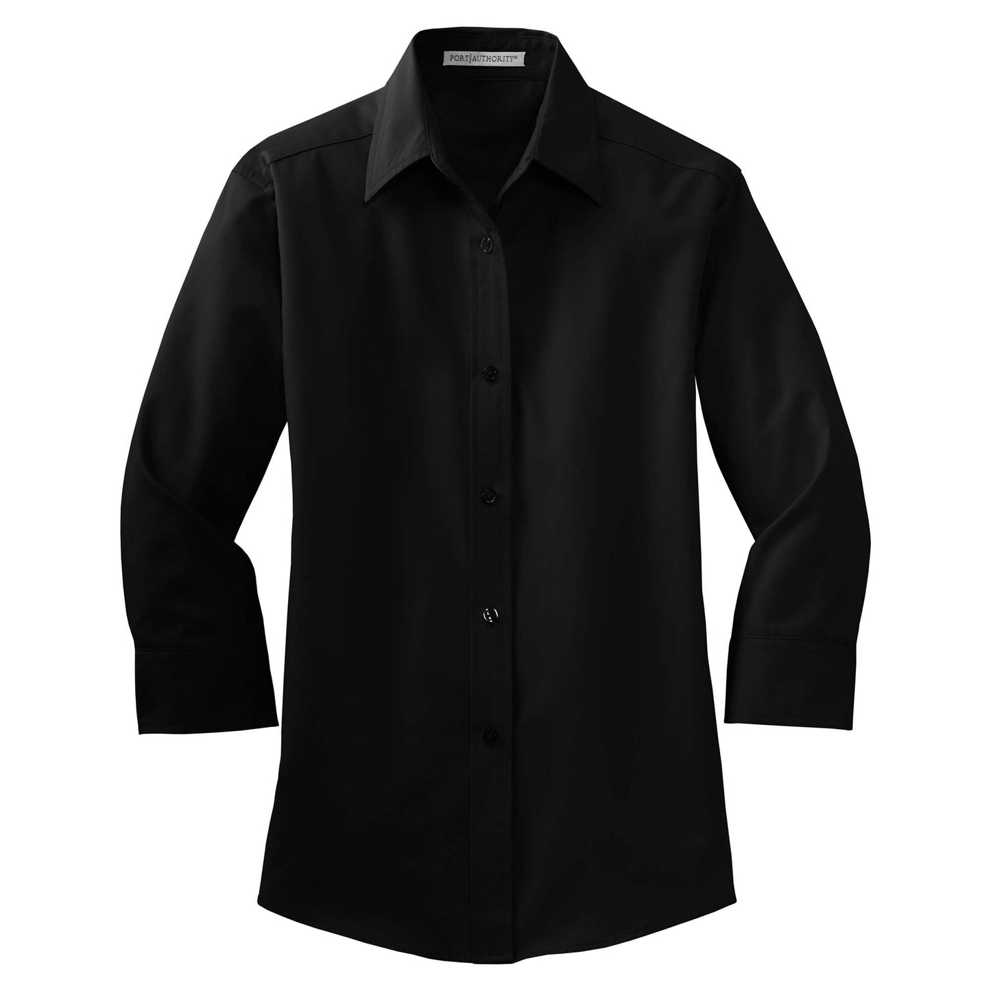 Black Button Up Shirt - Port Authority - Easy Care Fabric