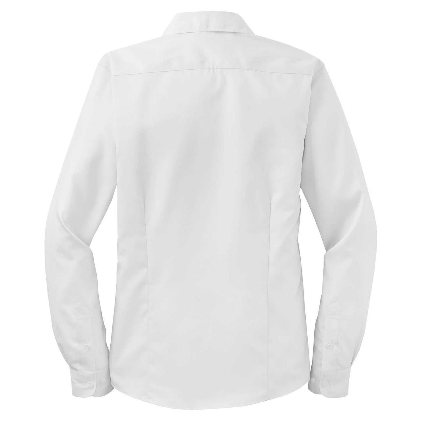 White Button Up Shirt - Port Authority - Soft Cotton