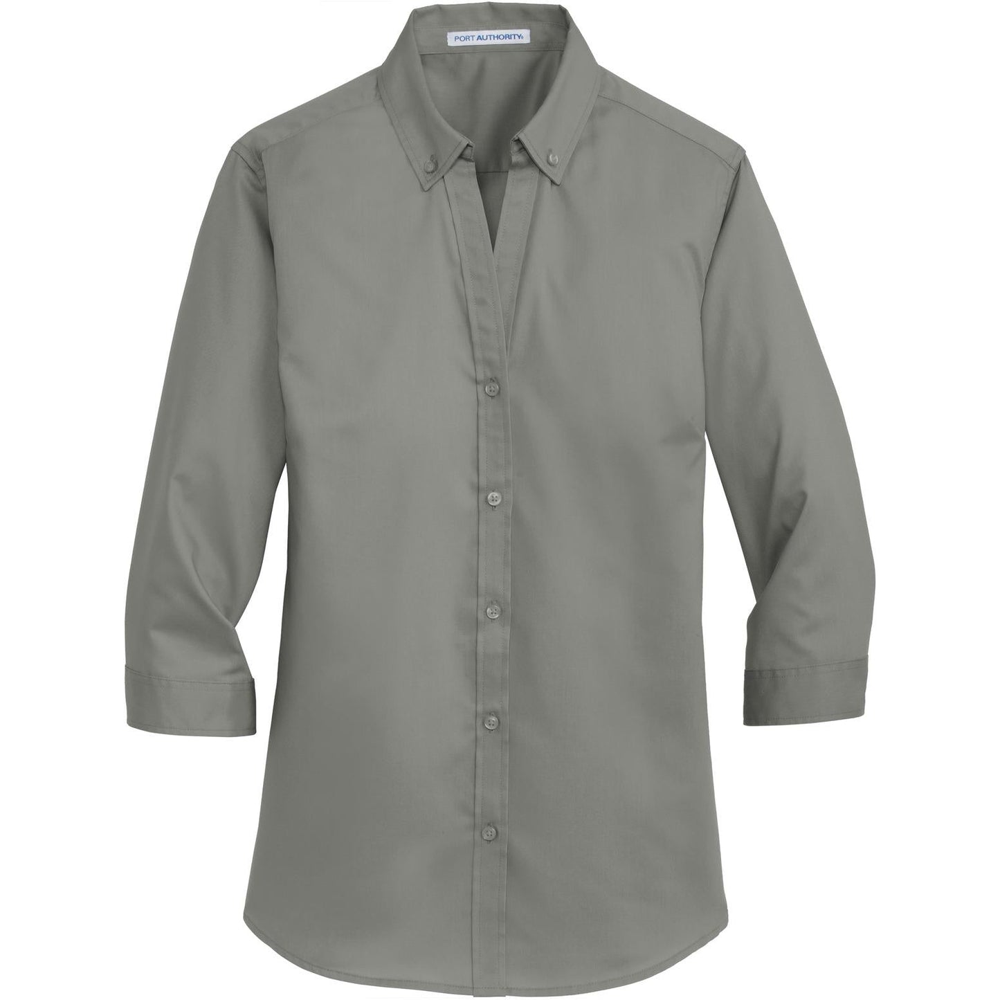 Black Button Up Shirts - Port Authority - Comfortable Twill
