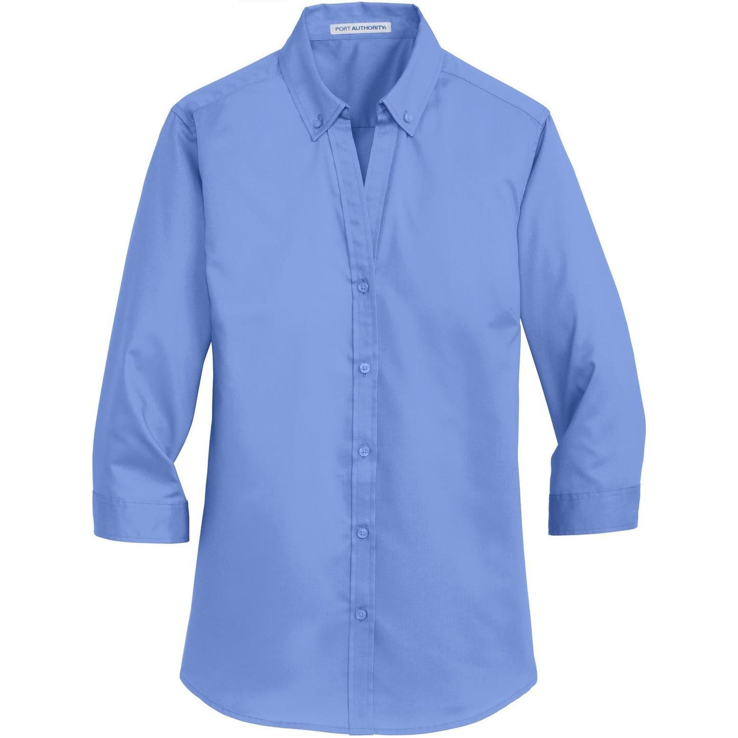 Black Button Up Shirts - Port Authority - Comfortable Twill
