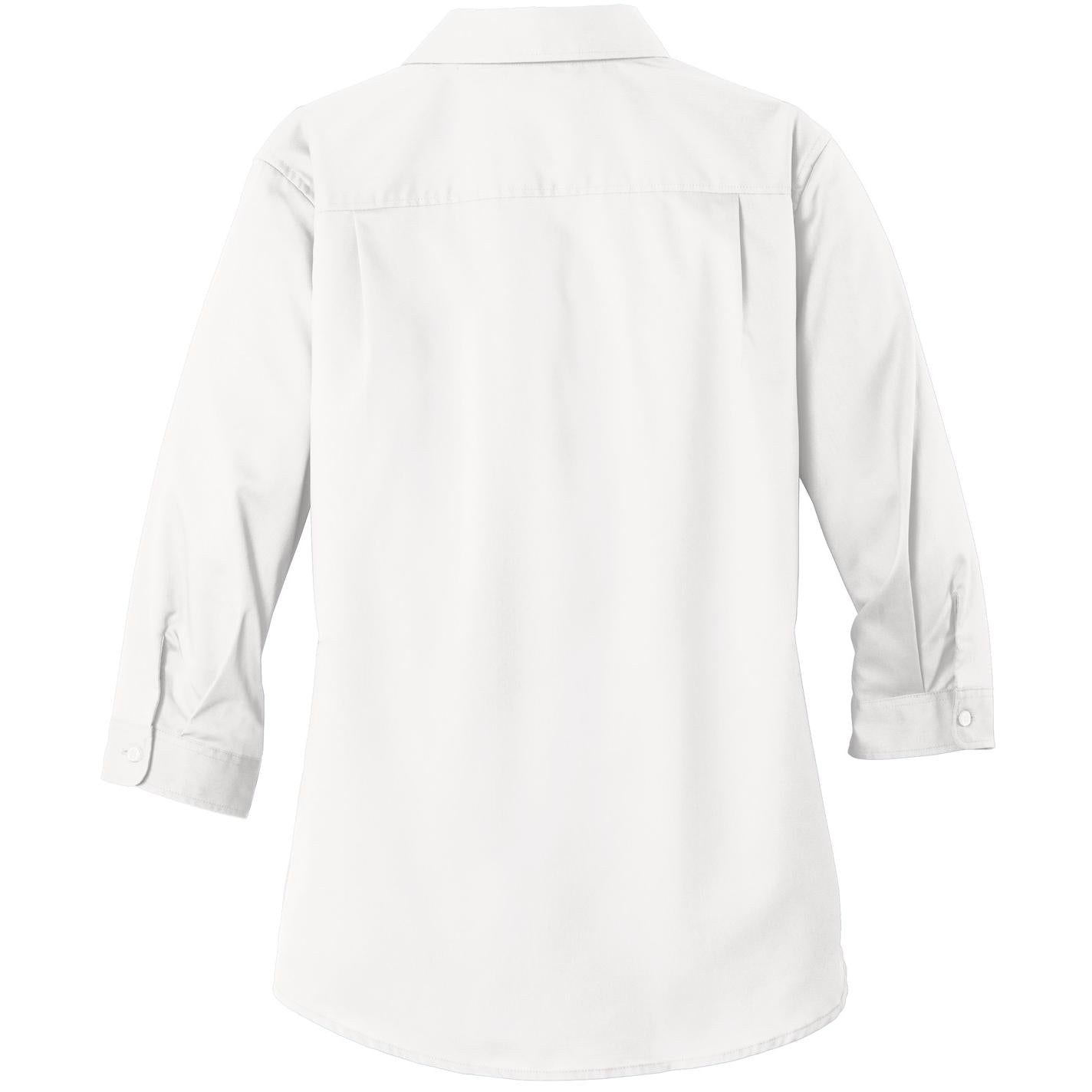 Black Button Up Shirts - Port Authority - Comfortable Twill