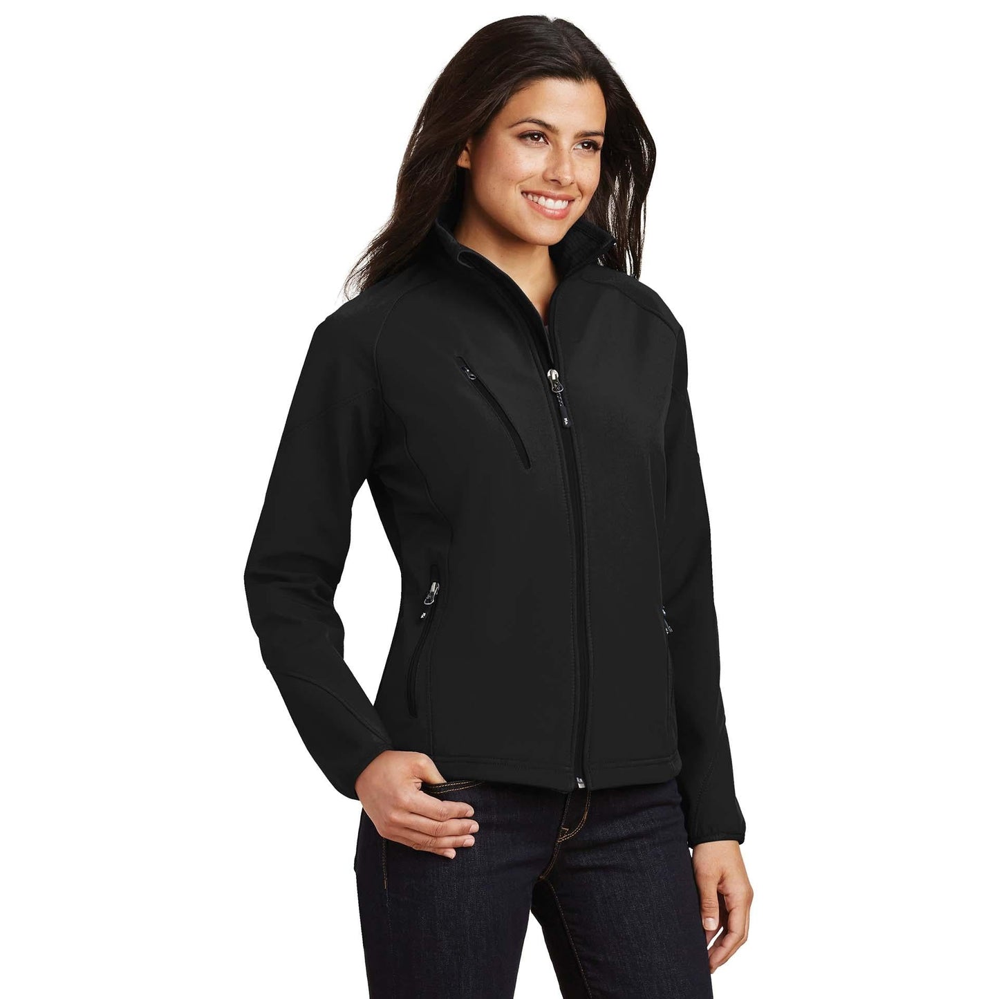 Black Jackets - Port Authority - Textured Soft Shell