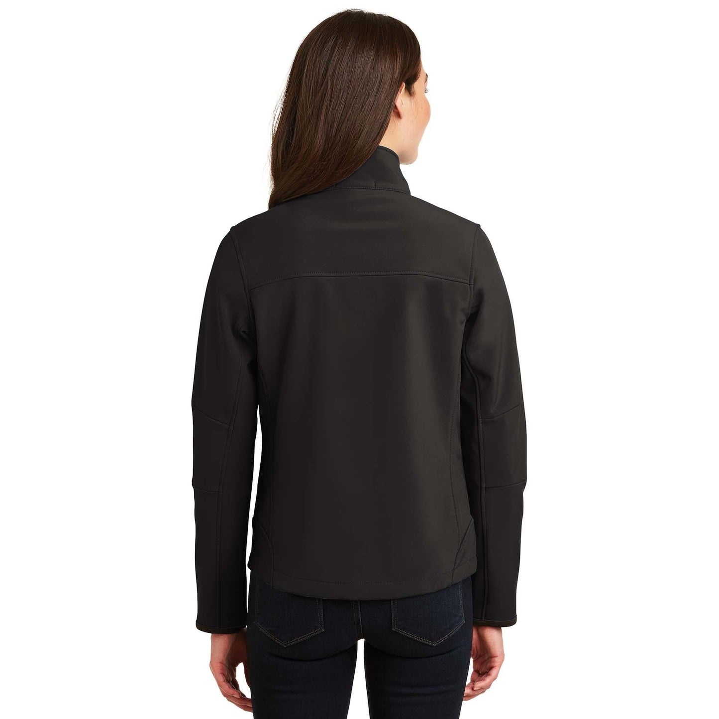 Black/Chrome Jacket - Port Authority - Cozy Microfleece