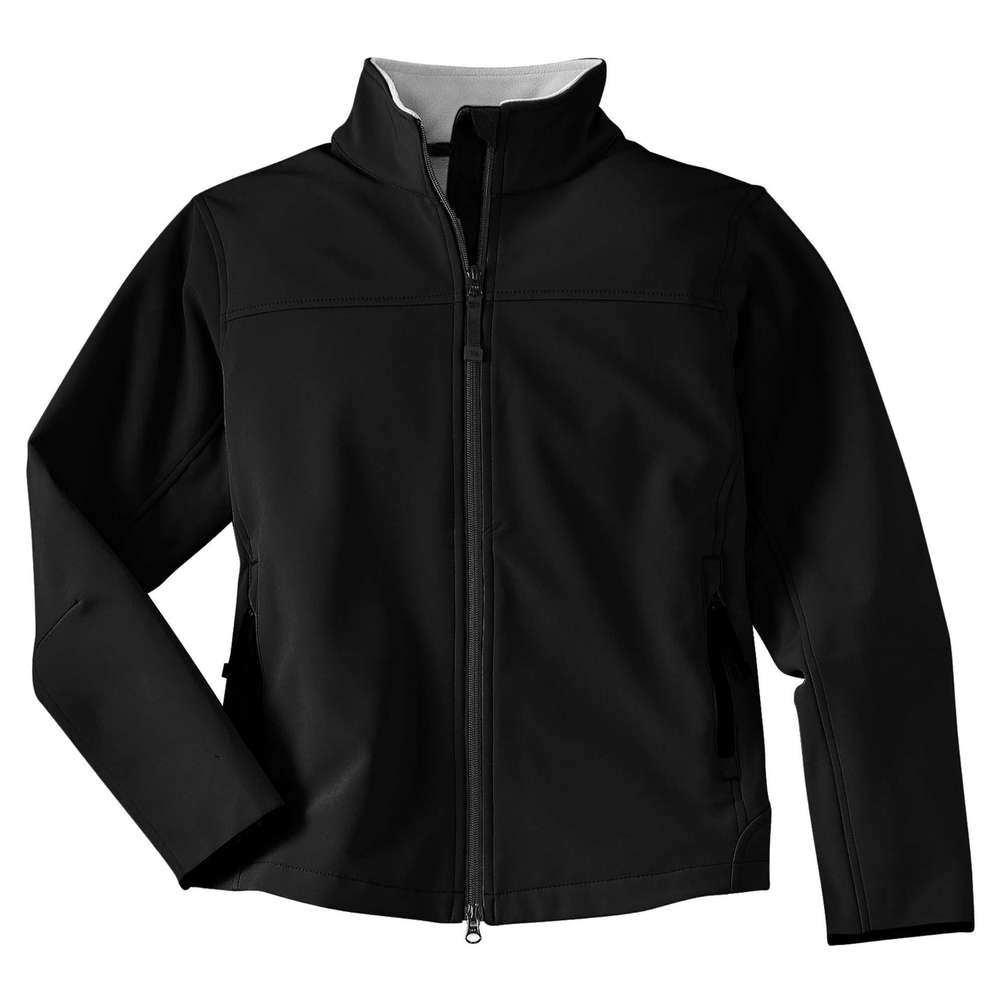 Black/Chrome Jacket - Port Authority - Cozy Microfleece