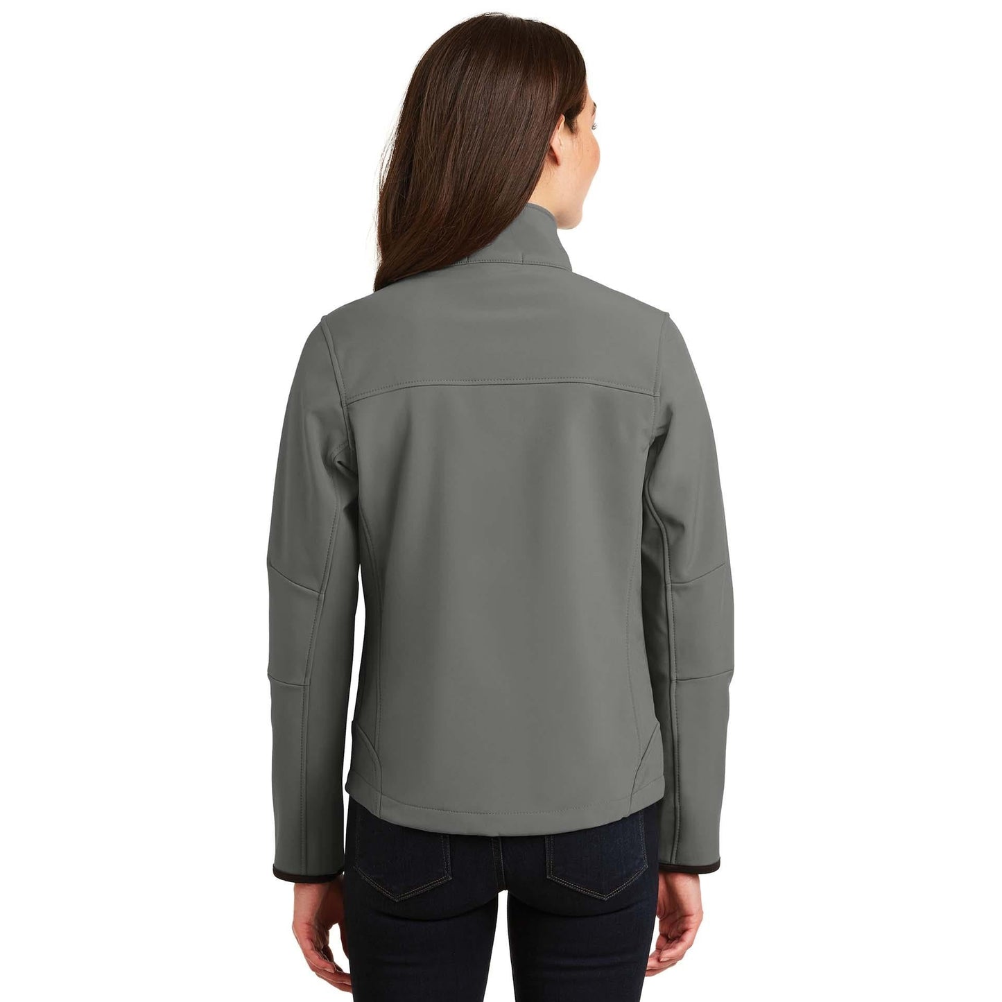 Black/Chrome Jacket - Port Authority - Cozy Microfleece