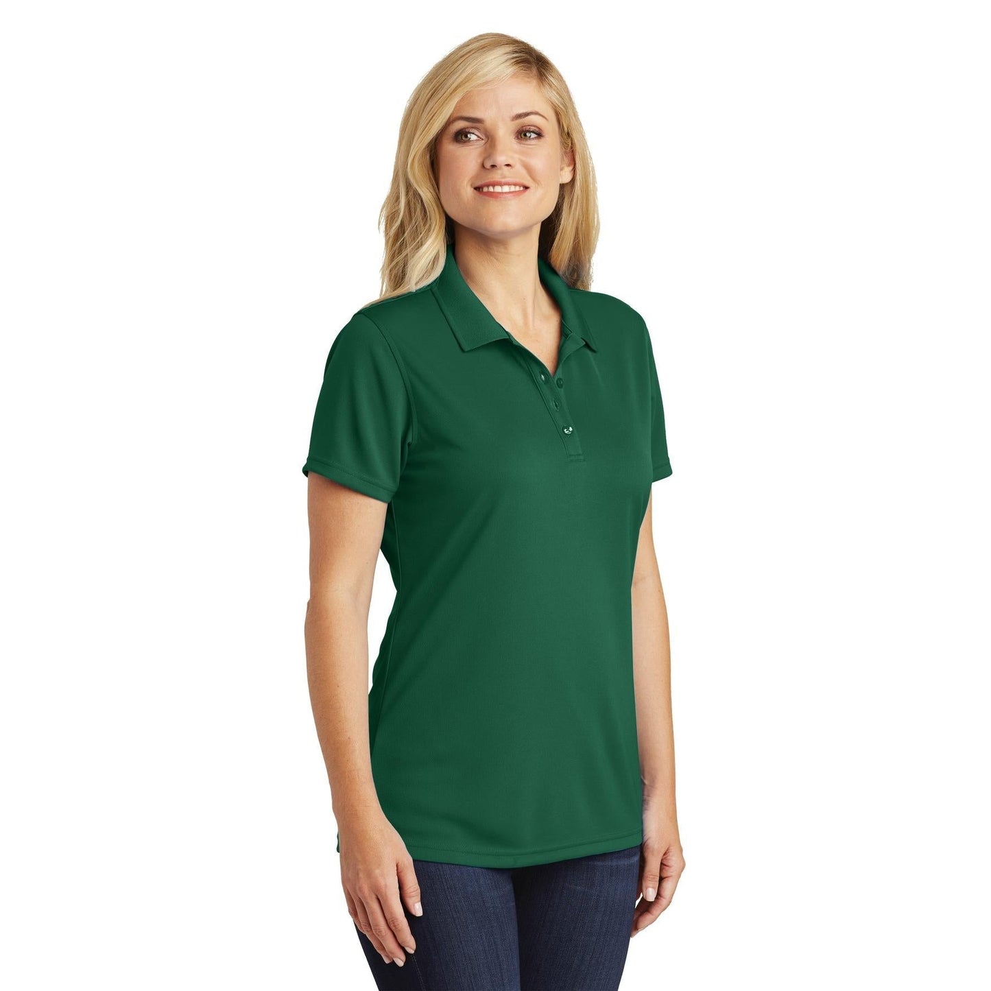 Bright Kelly Green Polo Shirt - Port Authority - Comfortable