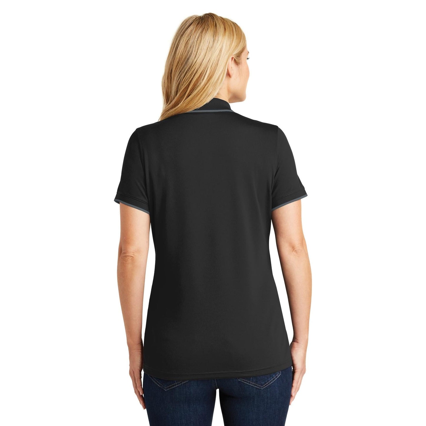 Deep Black Polo Shirt - Port Authority - Breathable
