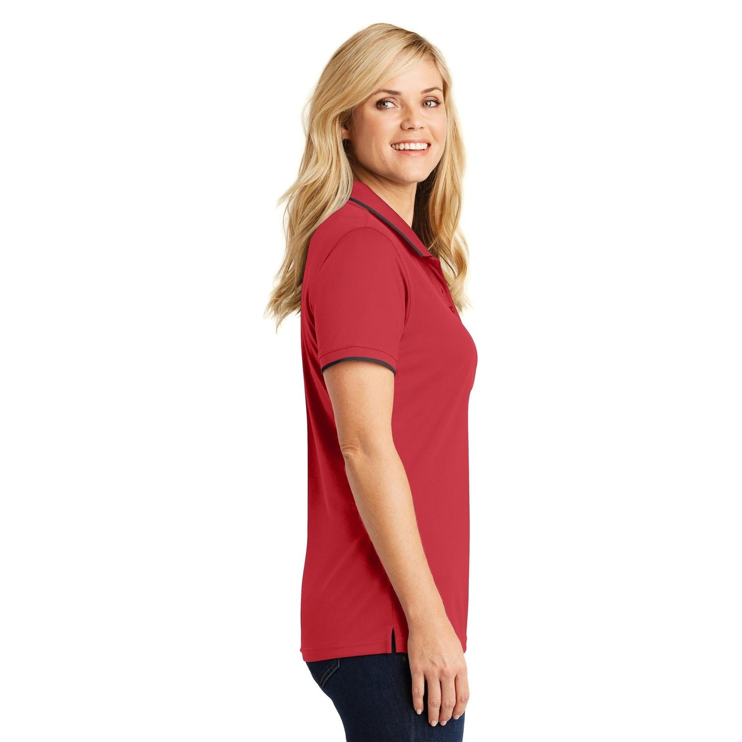 Deep Black Polo Shirt - Port Authority - Breathable