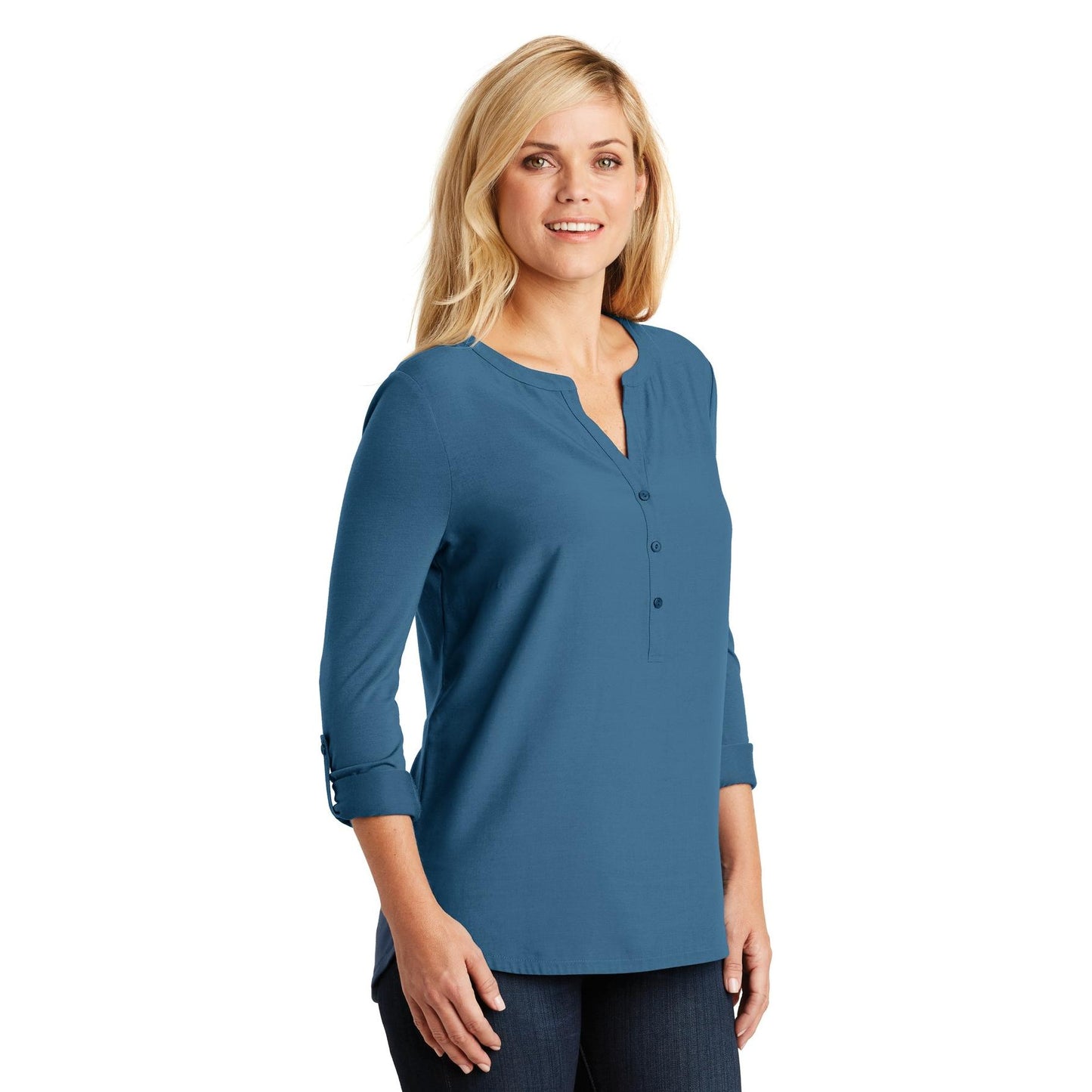 Black Tunic - Port Authority - Stylish Detail