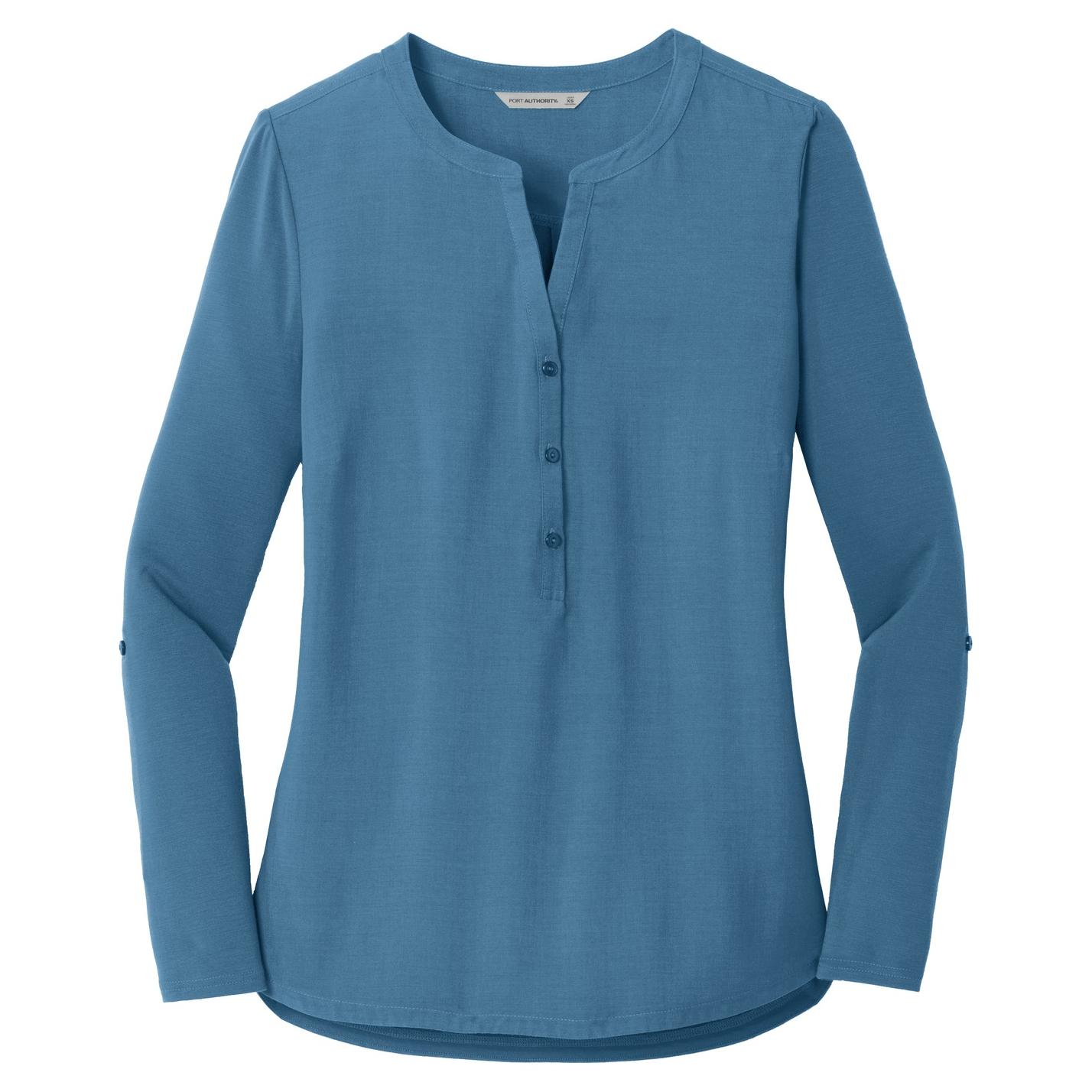 Black Tunic - Port Authority - Stylish Detail