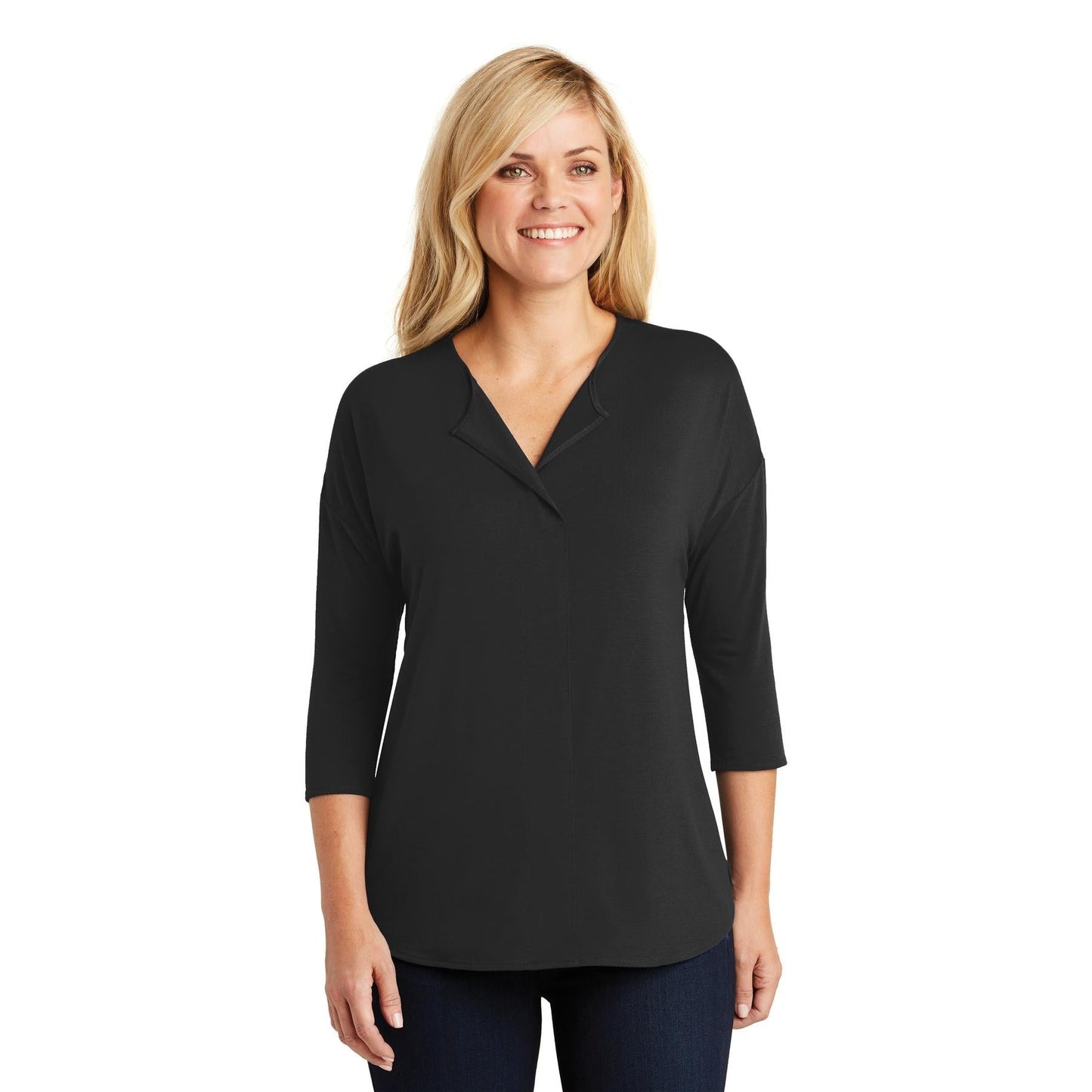 Black Polo Shirt - Port Authority - Soft Fabric Blend