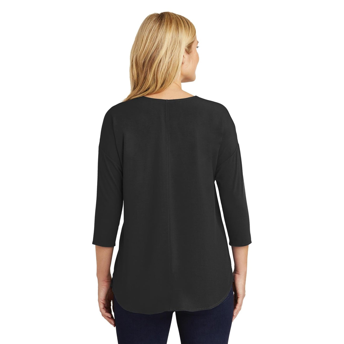 Black Polo Shirt - Port Authority - Soft Fabric Blend