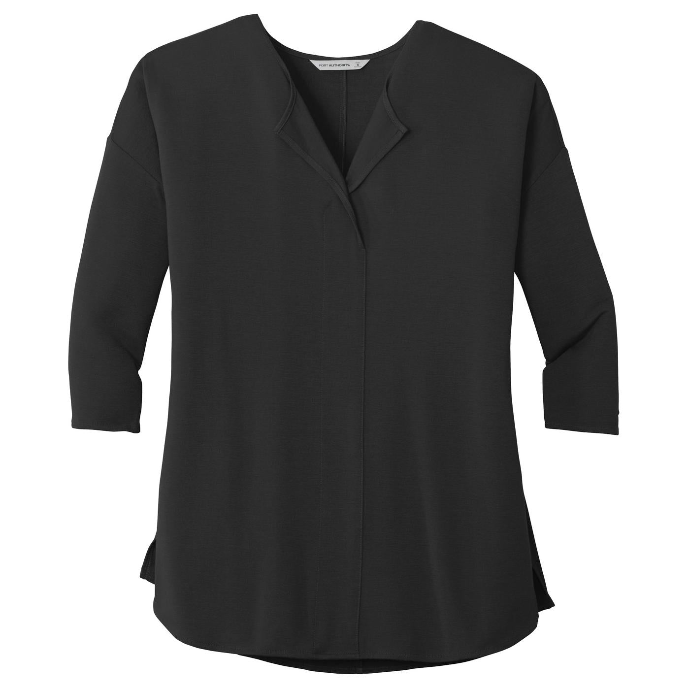 Black Polo Shirt - Port Authority - Soft Fabric Blend
