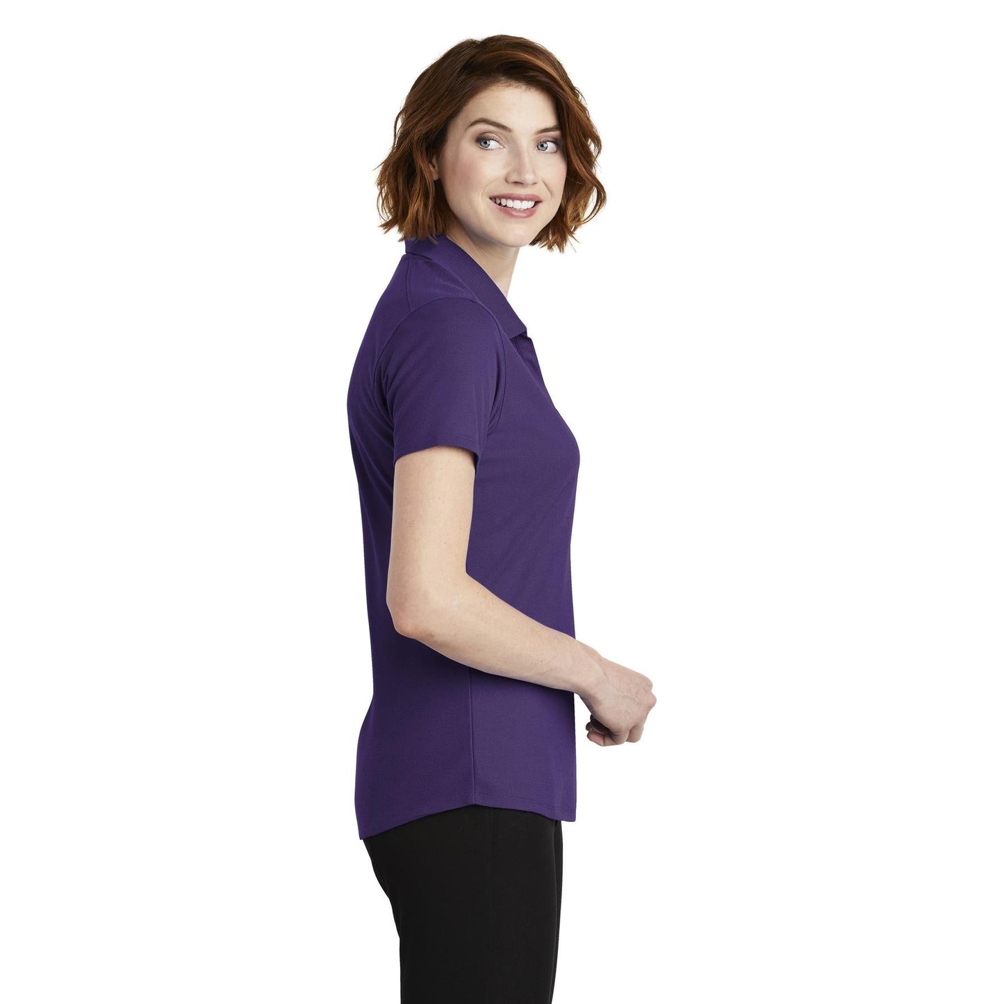 Apple Red Polo Shirt - Port Authority - Soft Fabric