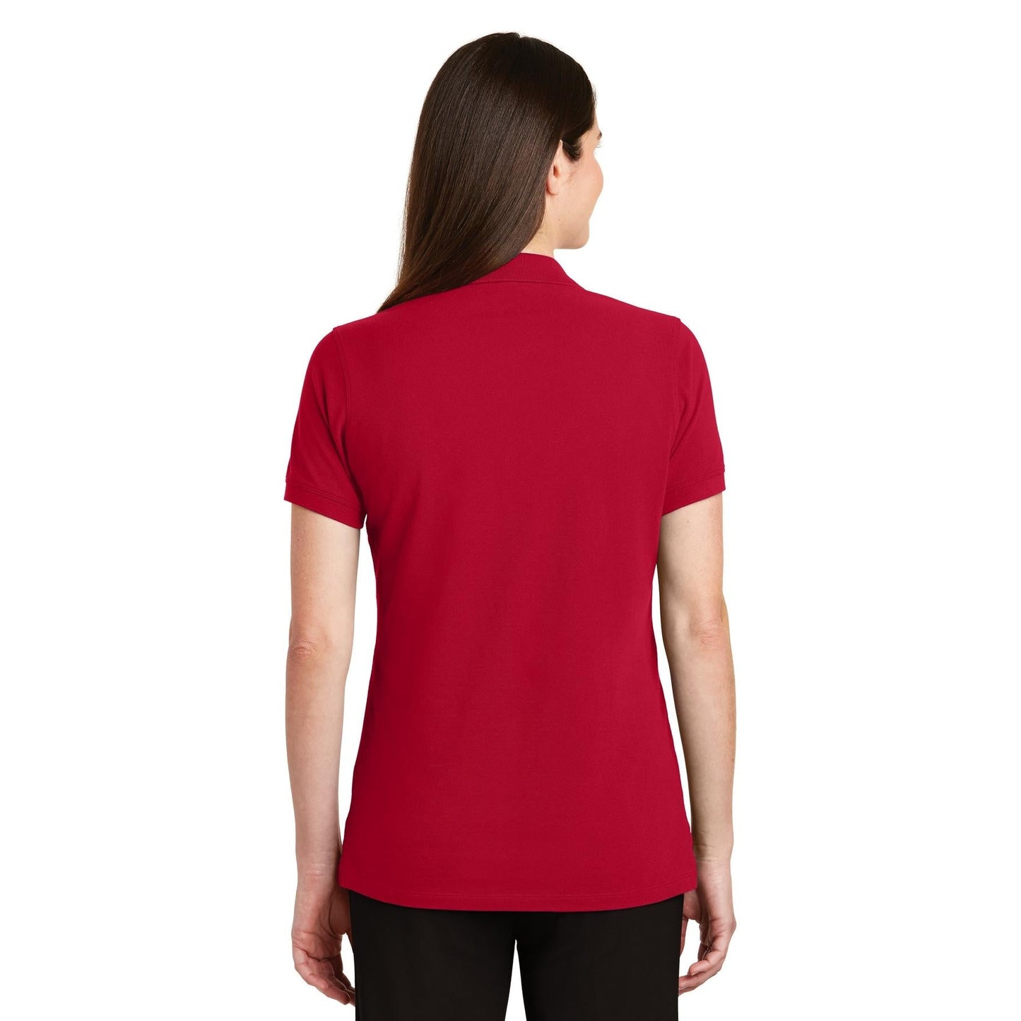 Apple Red Polo Shirt - Port Authority - Soft Cotton