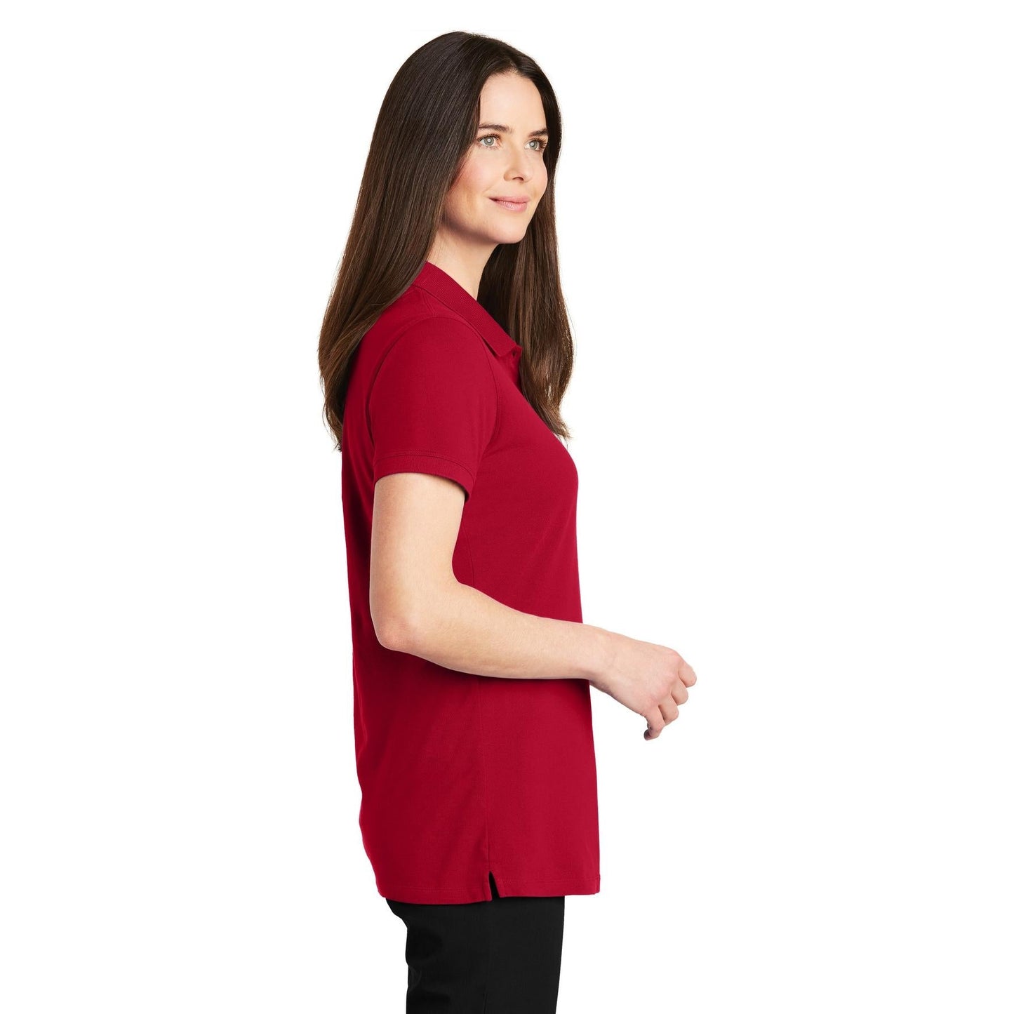 Apple Red Polo Shirt - Port Authority - Soft Cotton