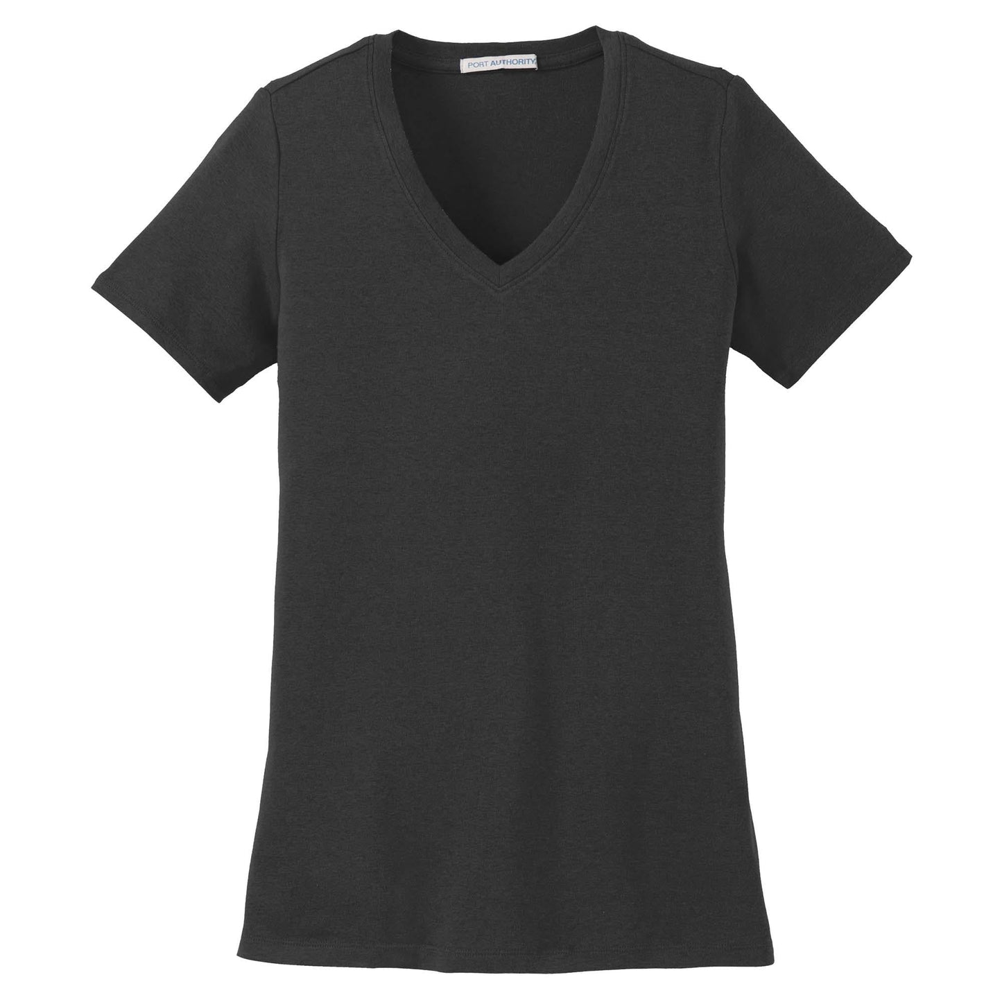 Black Stretch T-Shirt - Port Authority - Soft Fabric