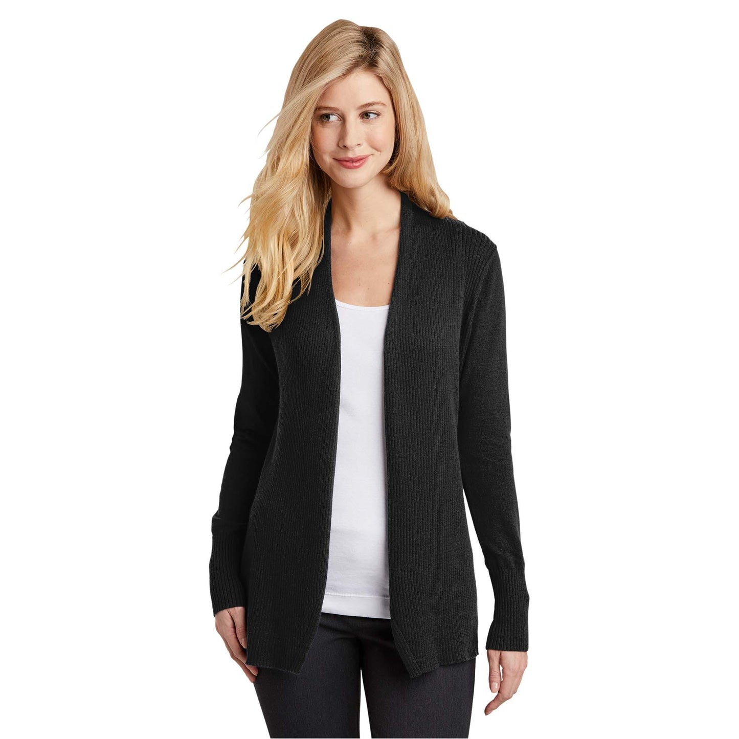 Black Cardigans - Port Authority - Soft Cozy Style - Trendy Fit