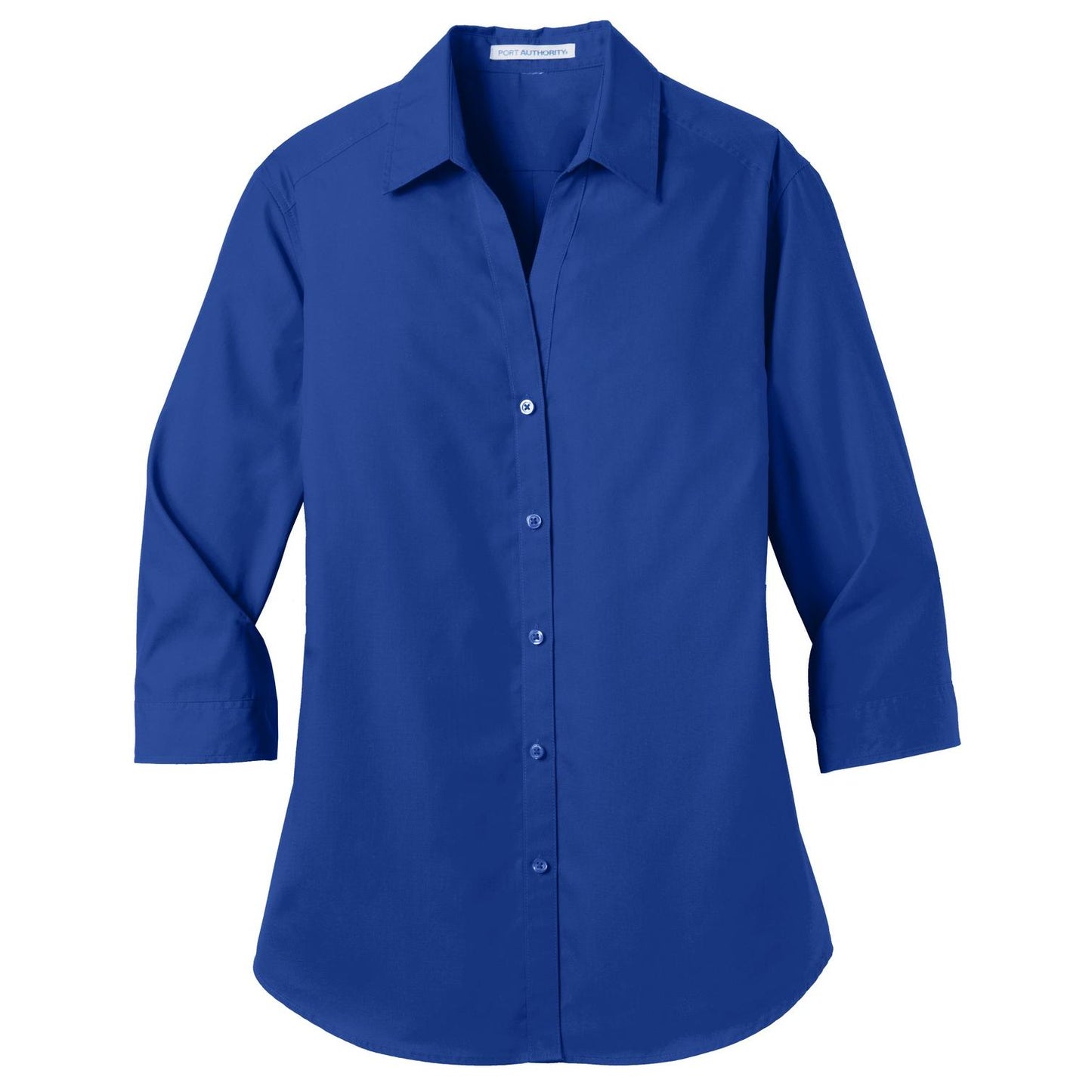 Deep Black Button Up Shirts - Port Authority - Stylish