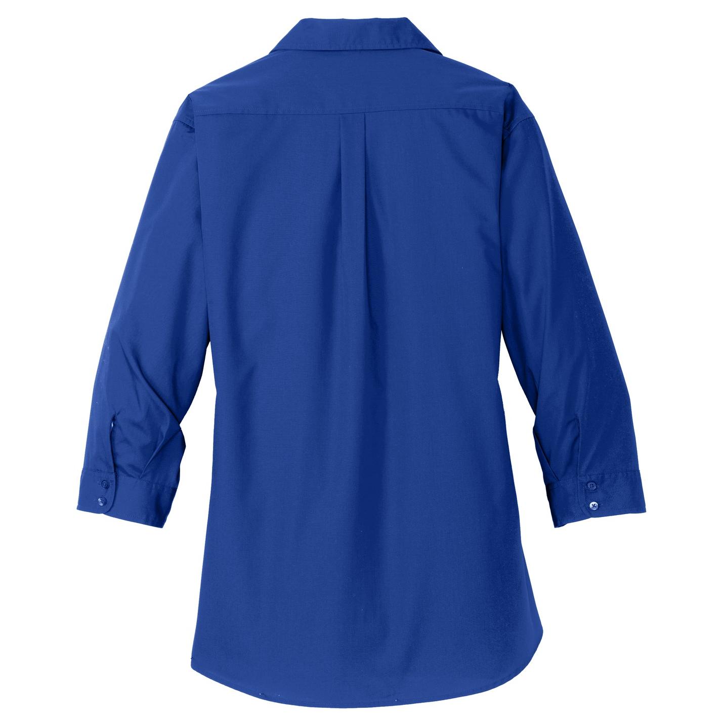 Deep Black Button Up Shirts - Port Authority - Stylish