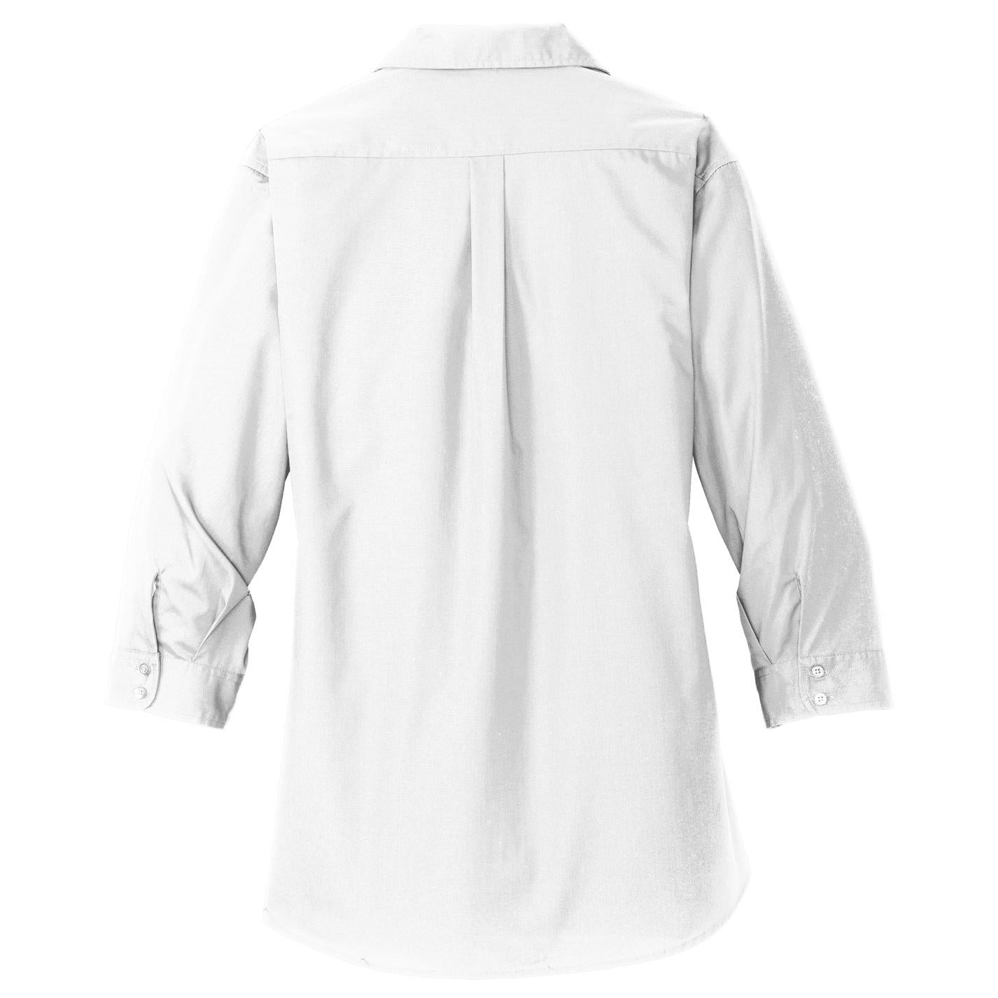 Deep Black Button Up Shirts - Port Authority - Stylish
