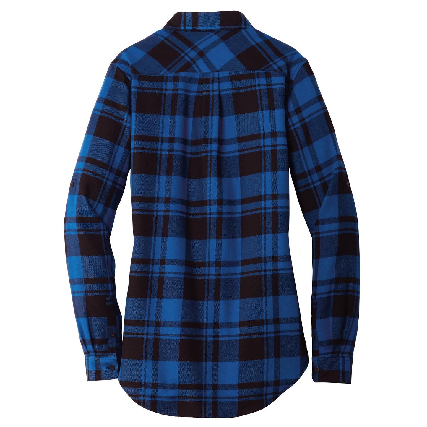 Grey/Black Flannel Shirt - Port Authority - Soft Fabric