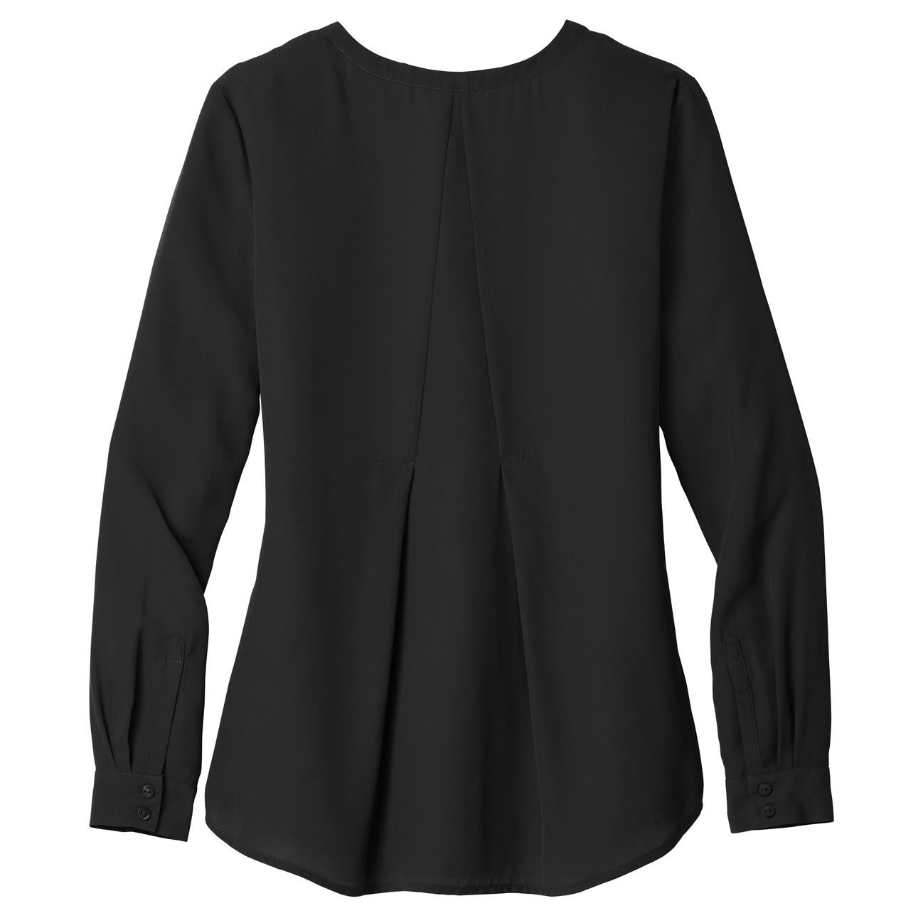 Black Blouses - Elegant Blouse - Port Authority - Polyester
