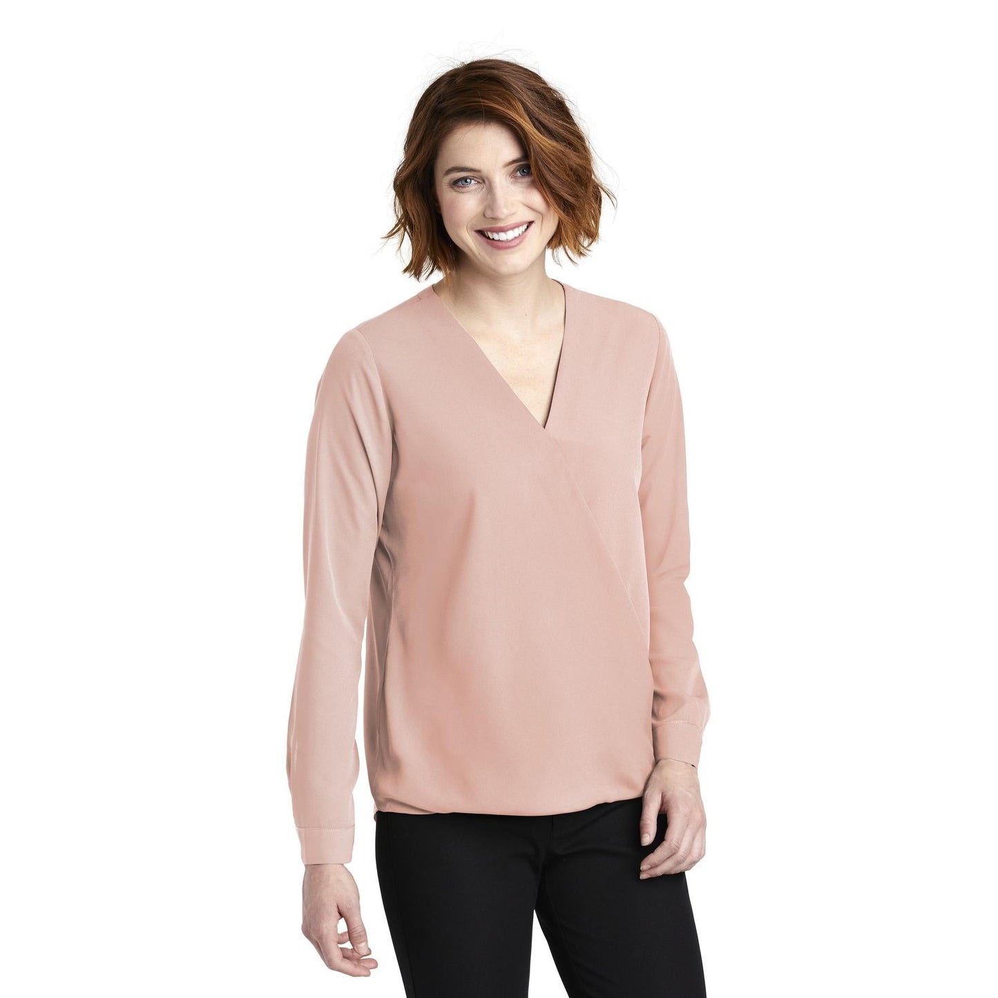 Ivory Chiffon Blouses - Port Authority - Elegant Style