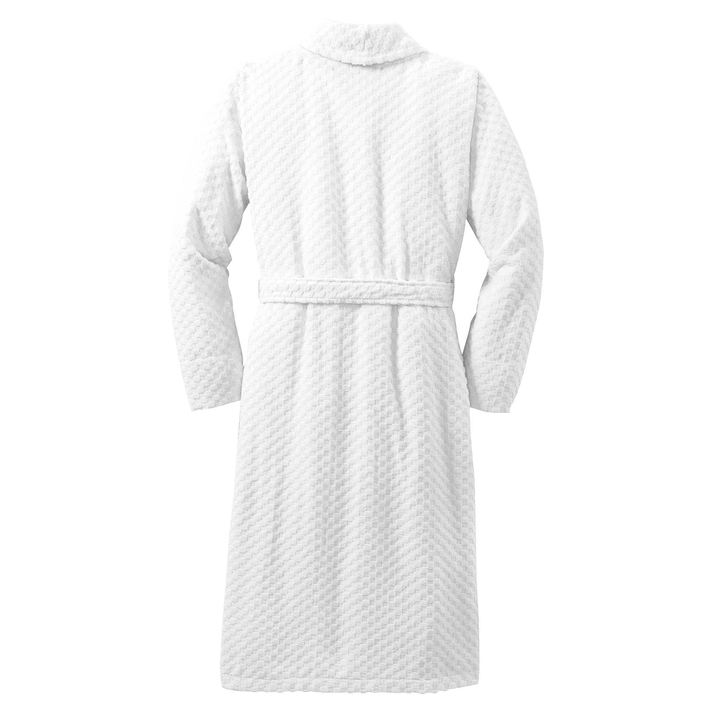 White Bathrobe - Port Authority - Soft Cotton Blend
