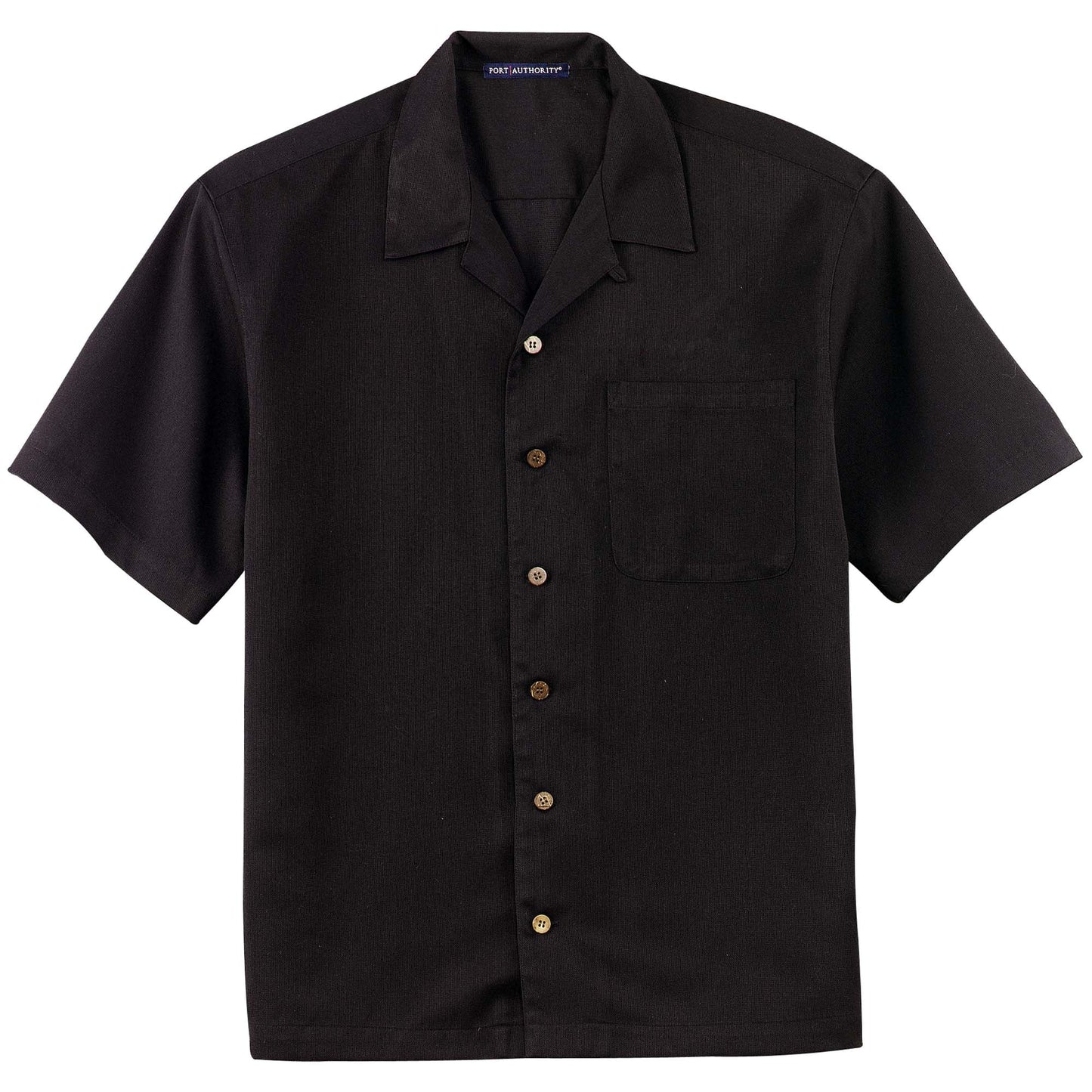 Black Button Up Shirt - Port Authority - Easy Care Fabric