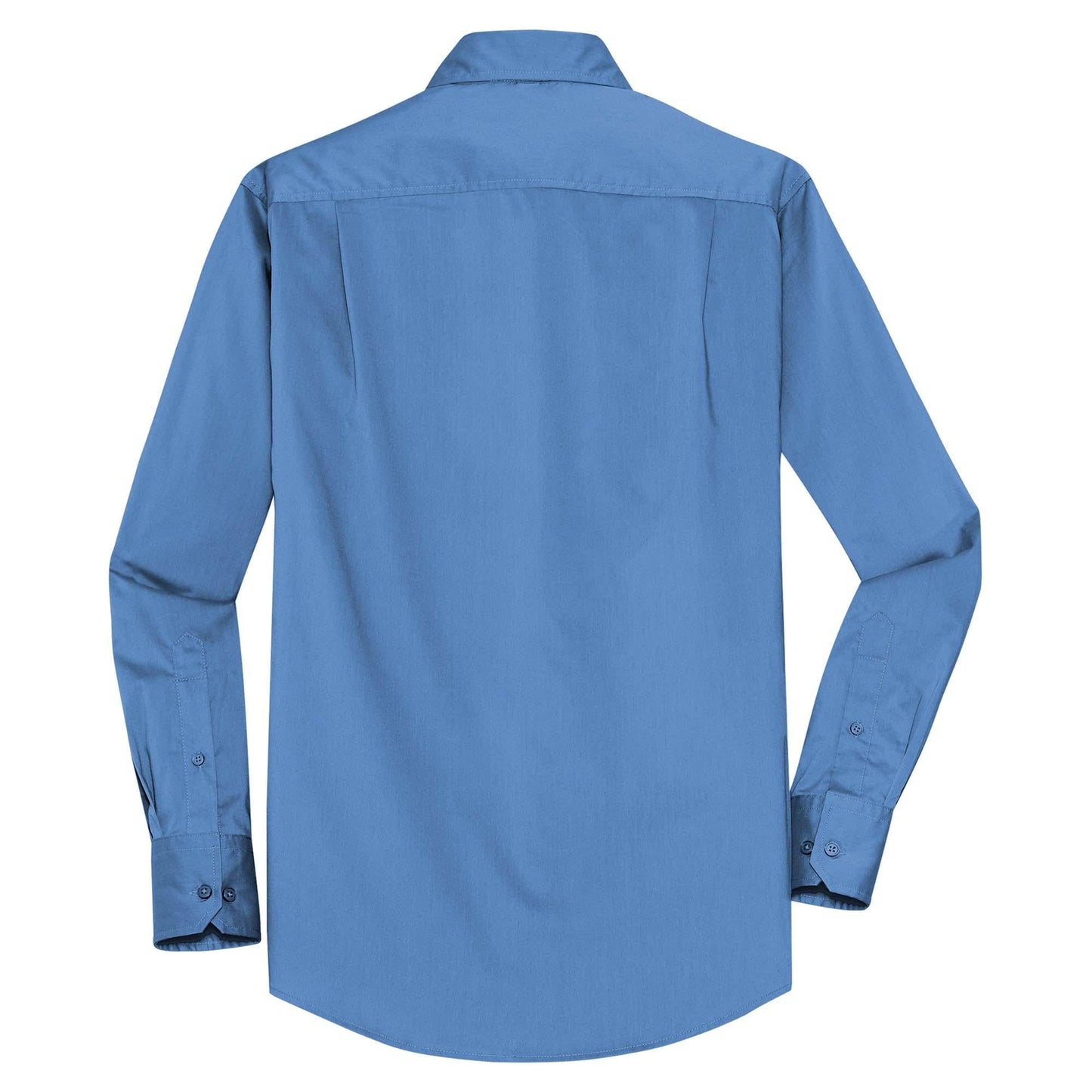 Moonlight Blue Button Up Shirt - Port Authority - Stretchy Fit