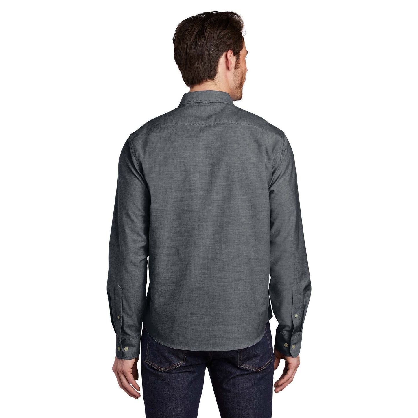 Black Button Up Shirt - Port Authority - Slim Fit Design