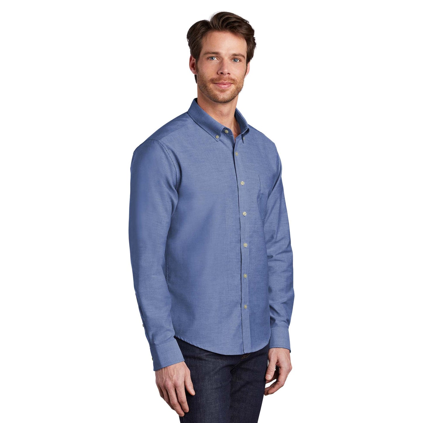 Black Button Up Shirt - Port Authority - Slim Fit Design