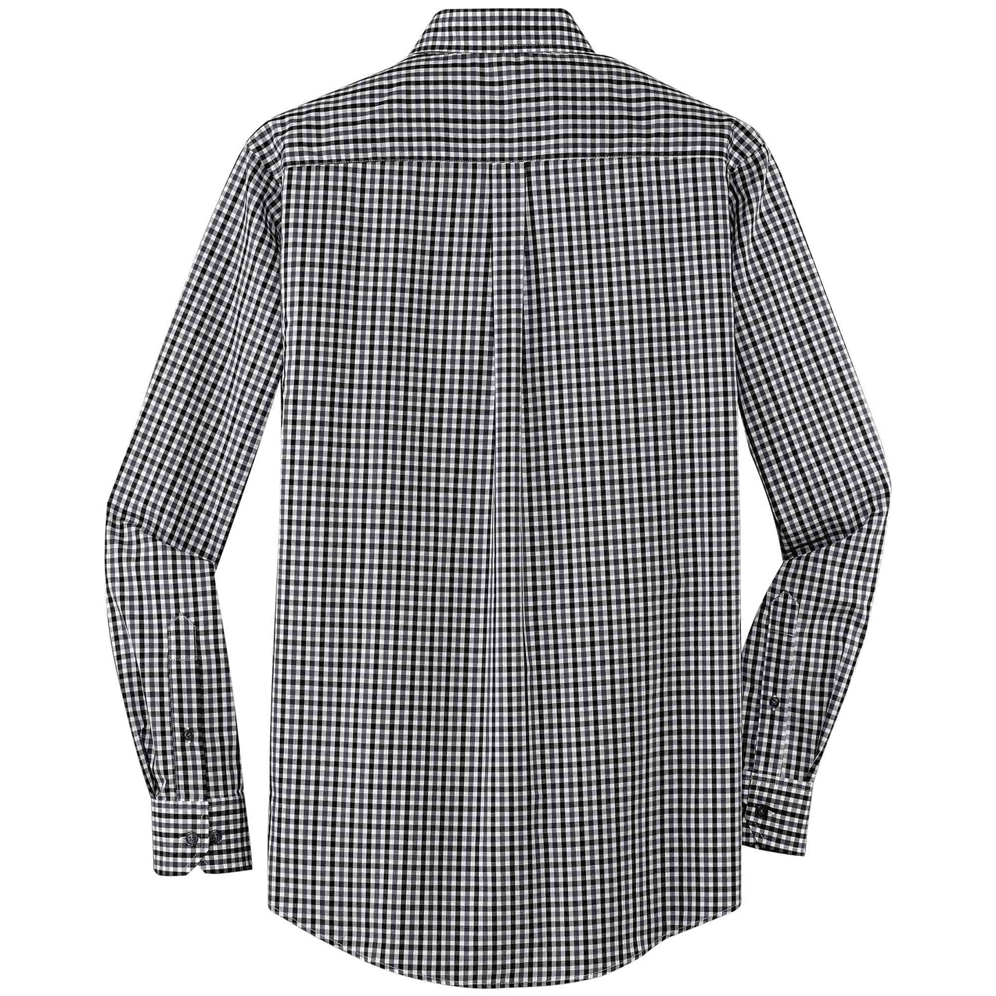 Black/Charcoal Button Up Shirts - Port Authority - Stylish
