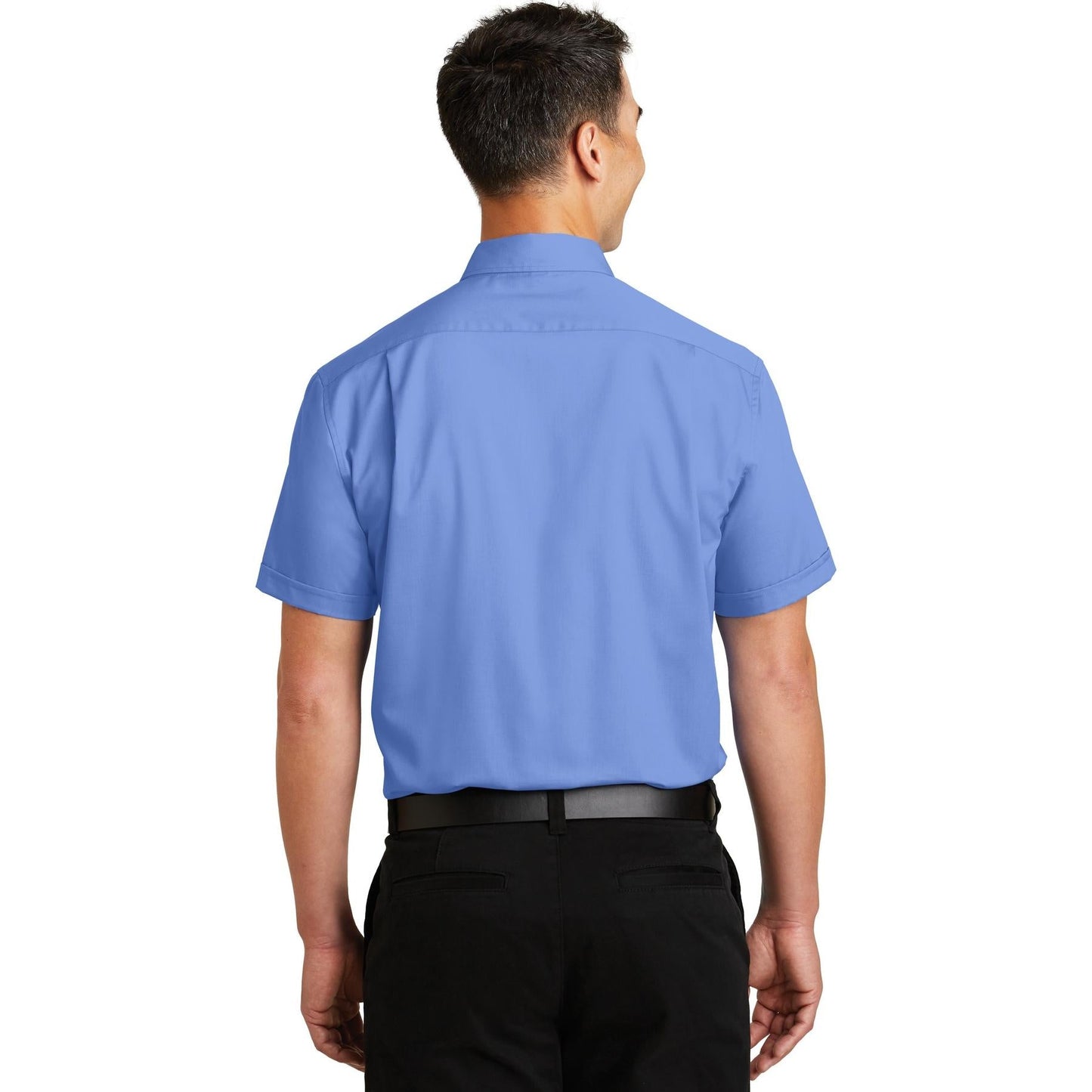 Black Button Up Shirt - Port Authority - Comfortable Fit