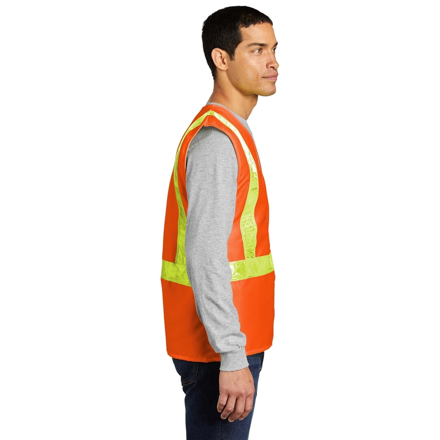 Safety Yellow Reflective Vest - Port Authority - Bright Color