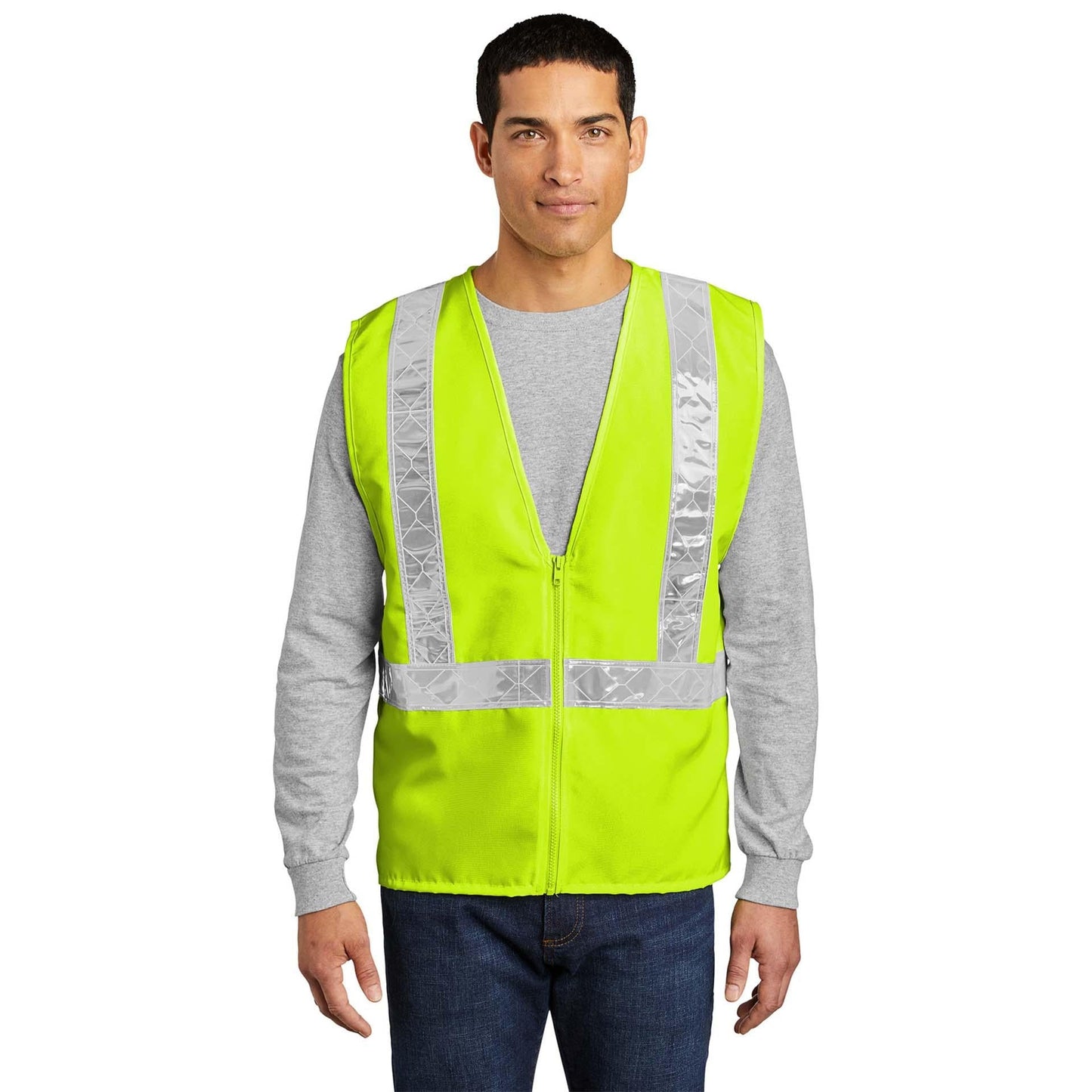 Safety Yellow Reflective Vest - Port Authority - Bright Color