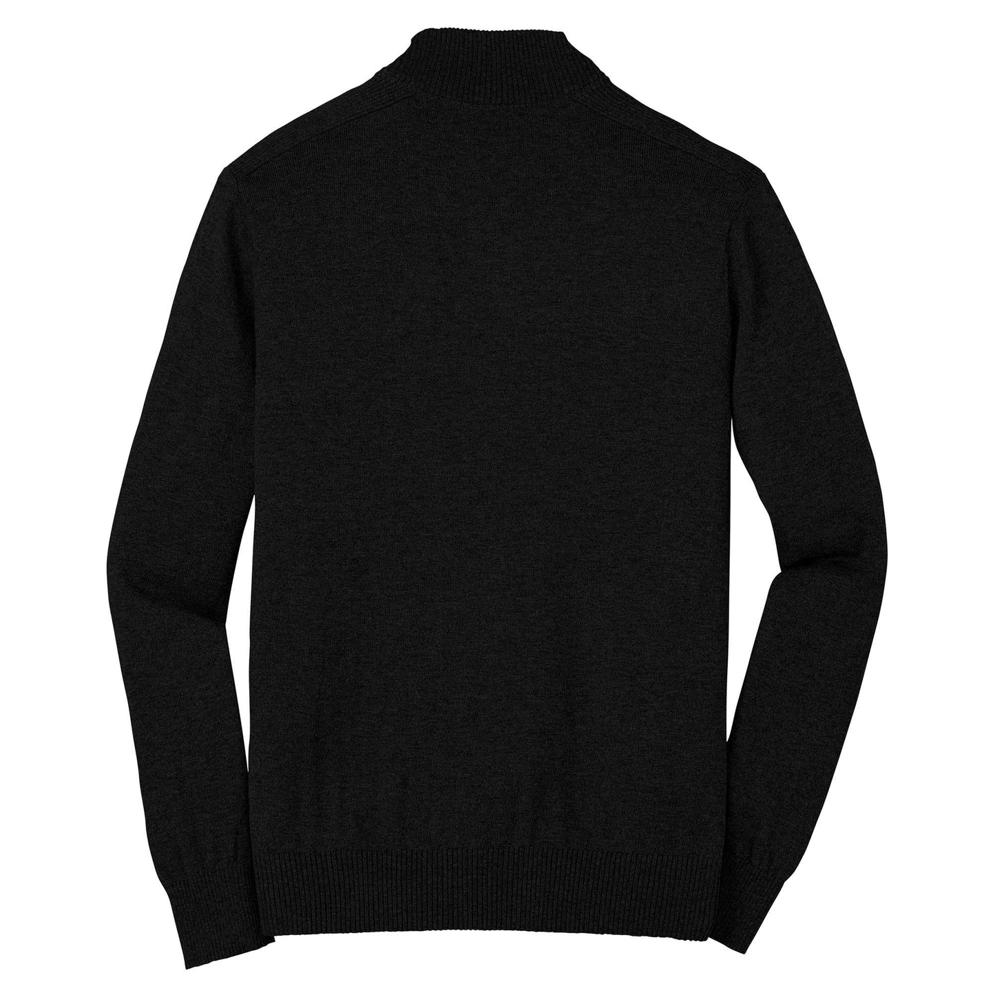 Navy Sweater - Port Authority - Stylish Rib Knit - Fashionable