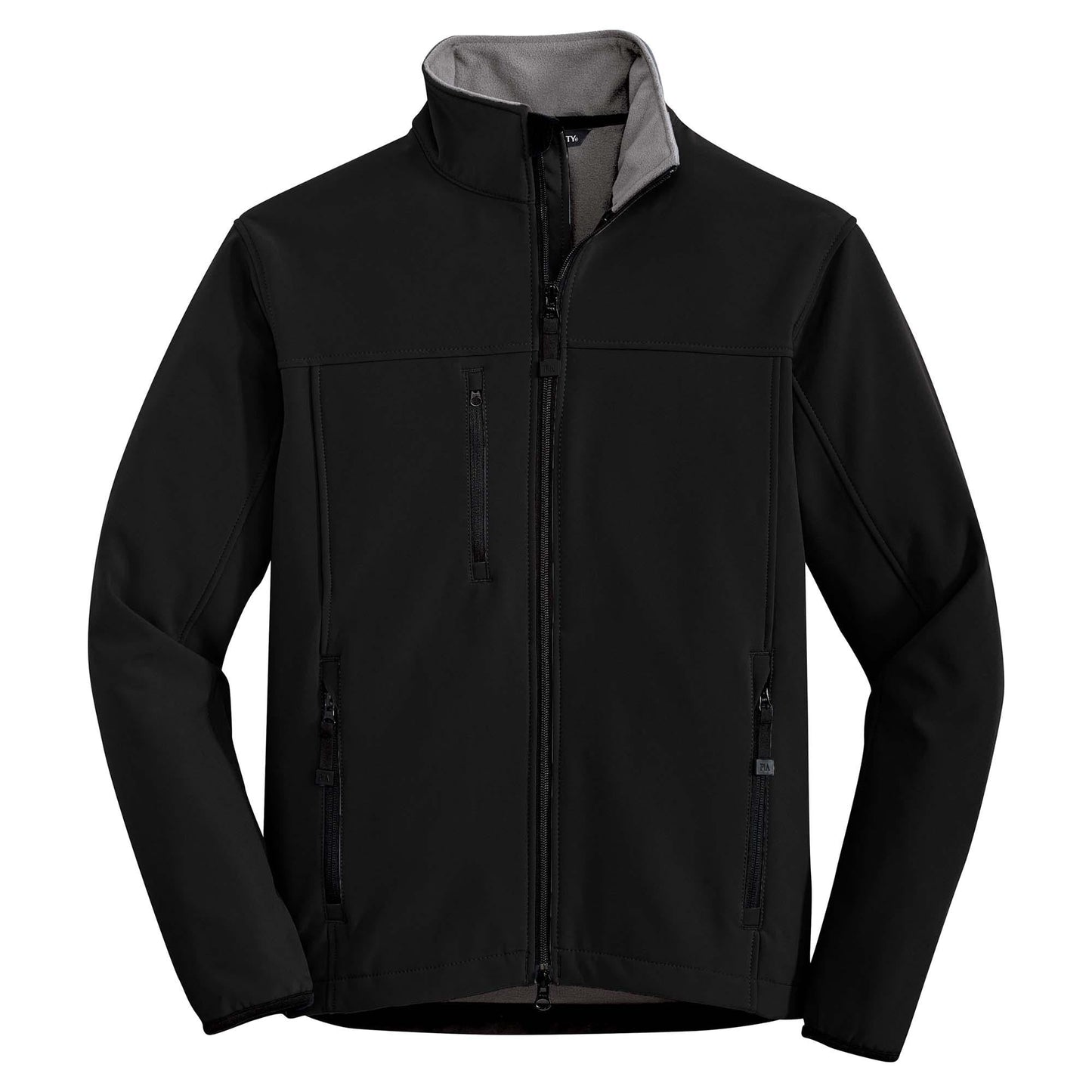 Black/Chrome Jacket - Port Authority - Soft Shell