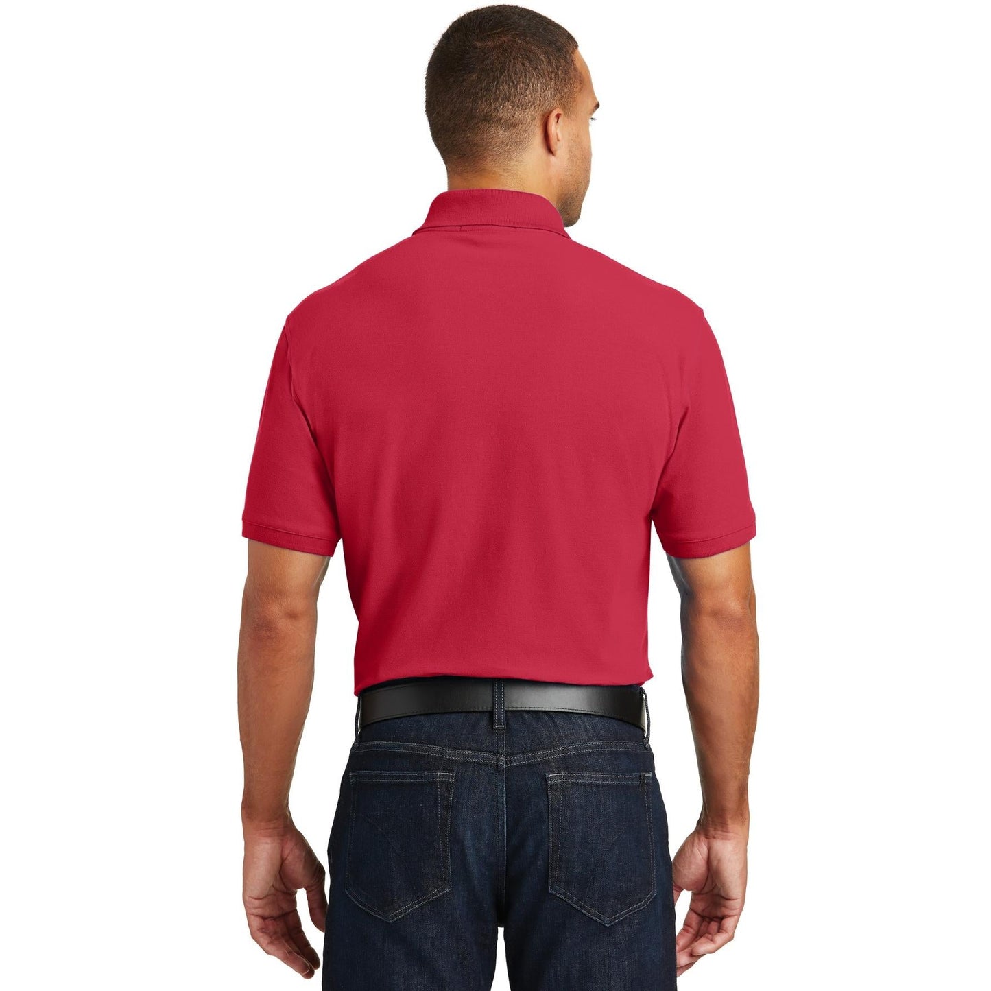 Deep Black Polo Shirt - Port Authority - Stylish Design - Comfortable