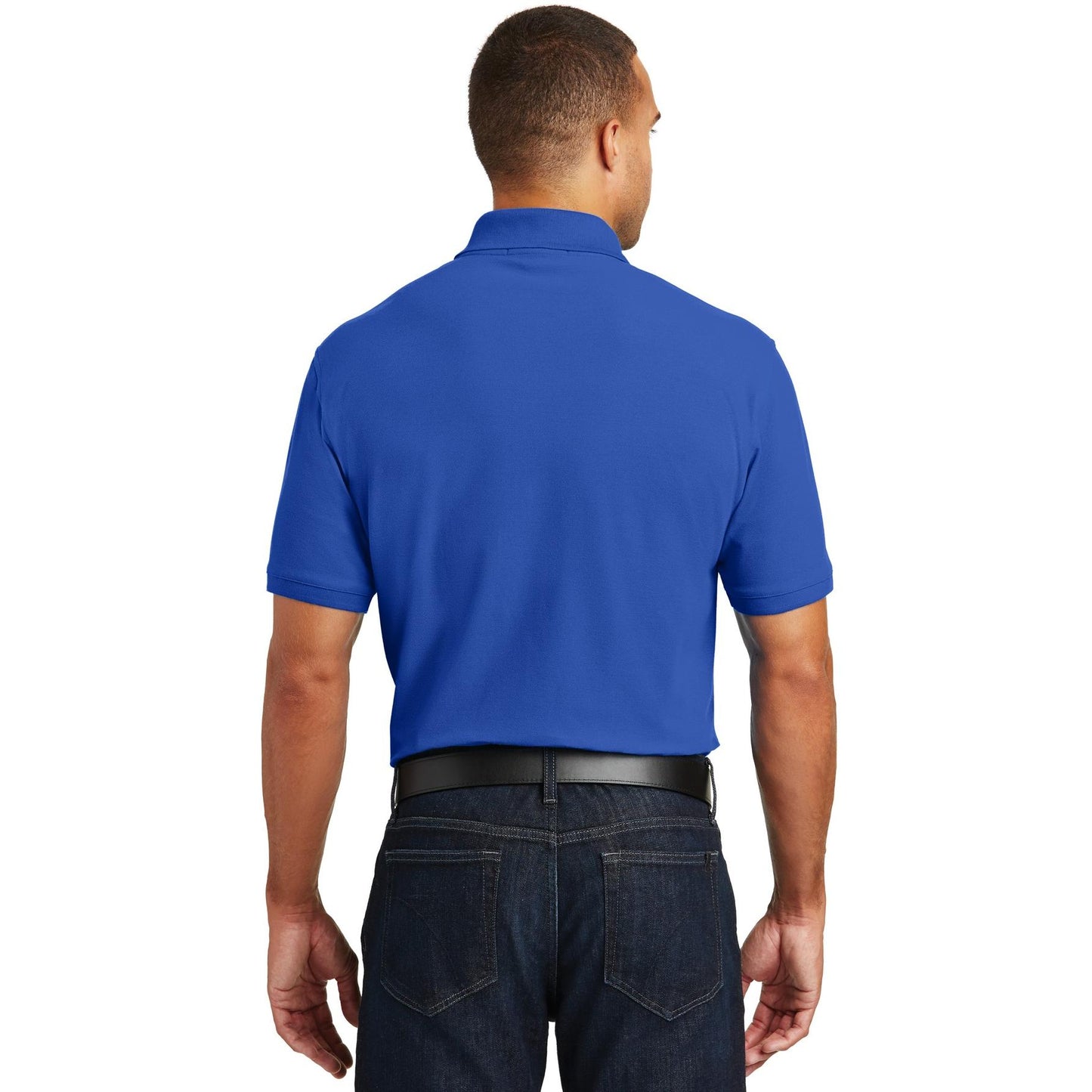 Deep Black Polo Shirt - Port Authority - Stylish Design - Comfortable