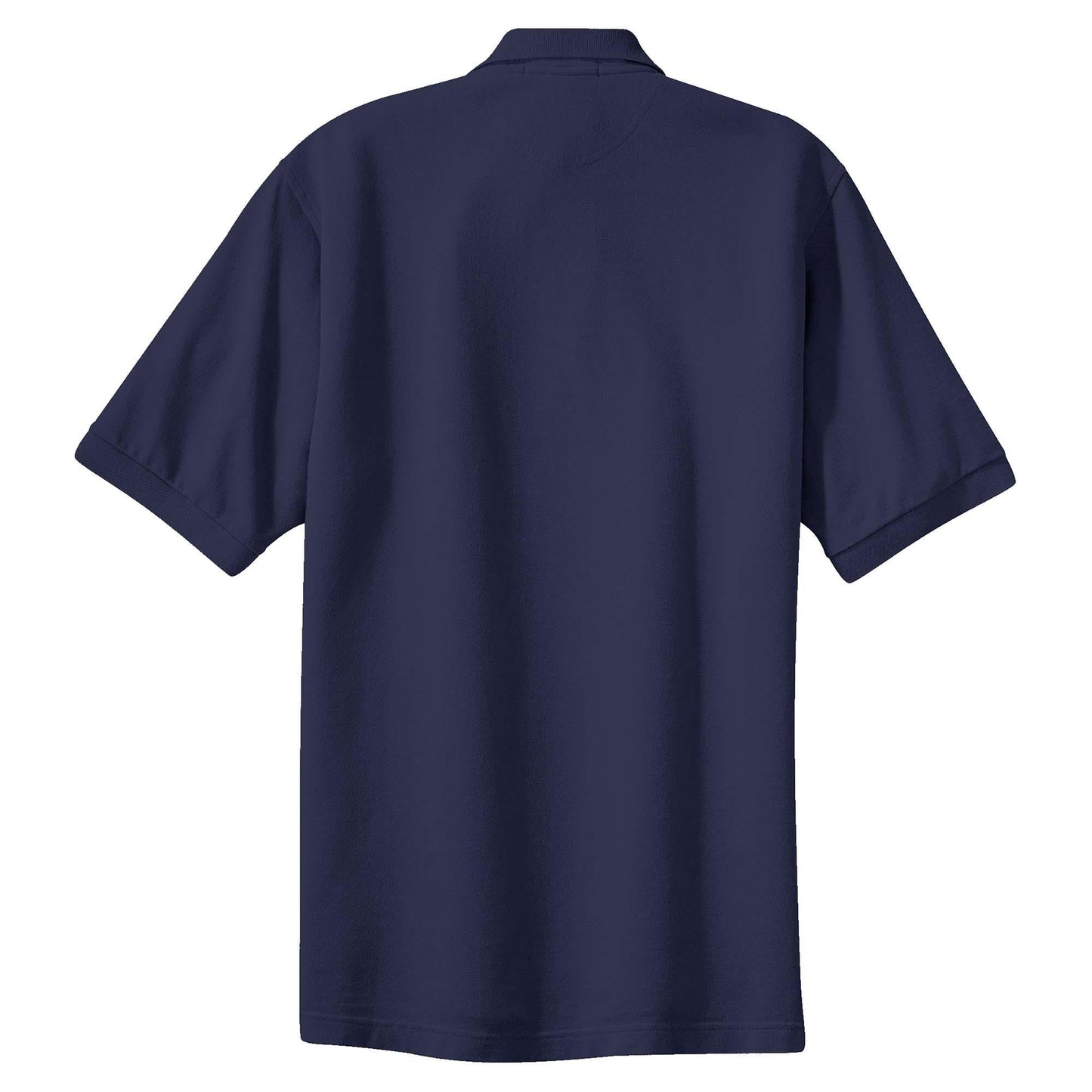 Black Polo Shirt - Port Authority - Soft Knit Fabric