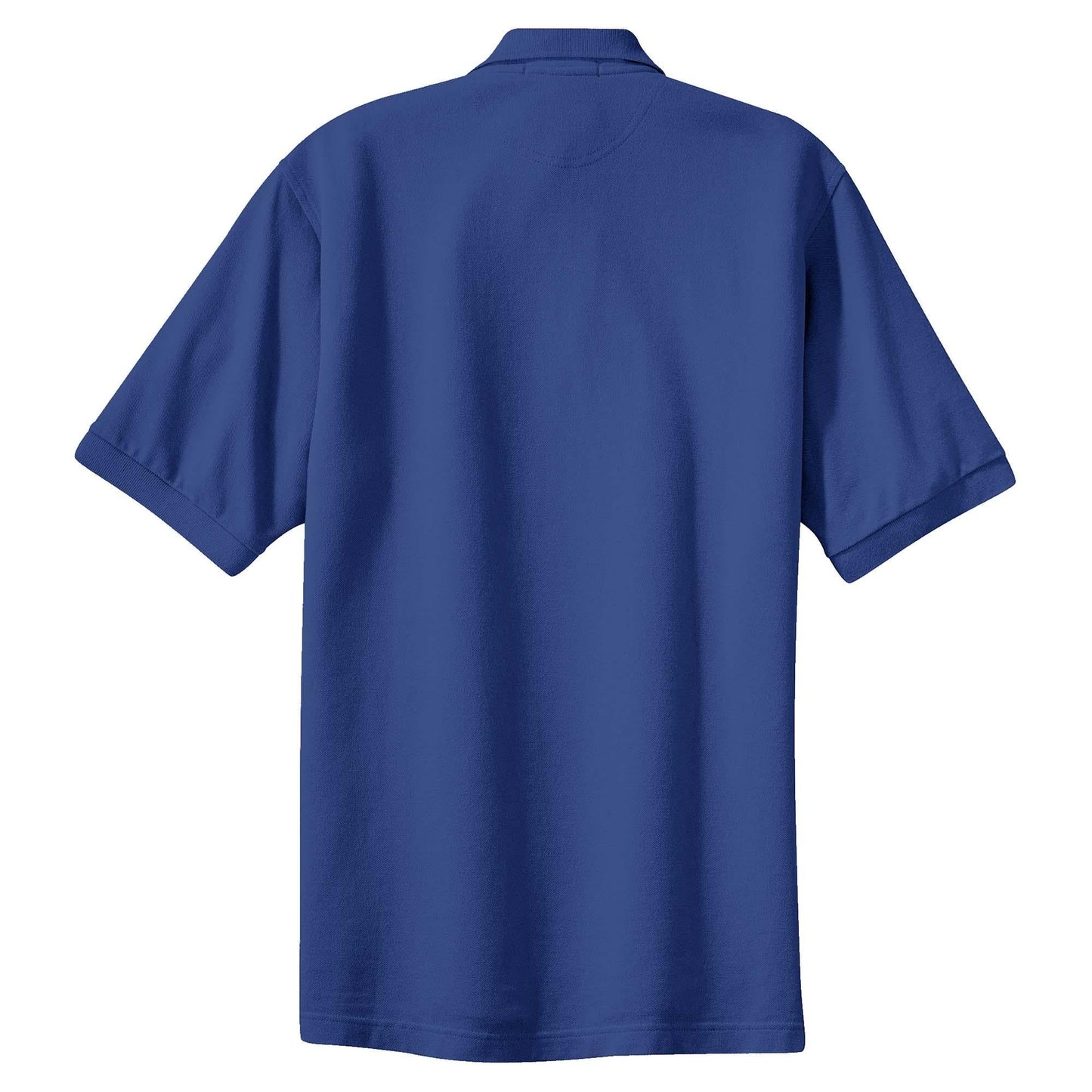 Black Polo Shirt - Port Authority - Soft Knit Fabric
