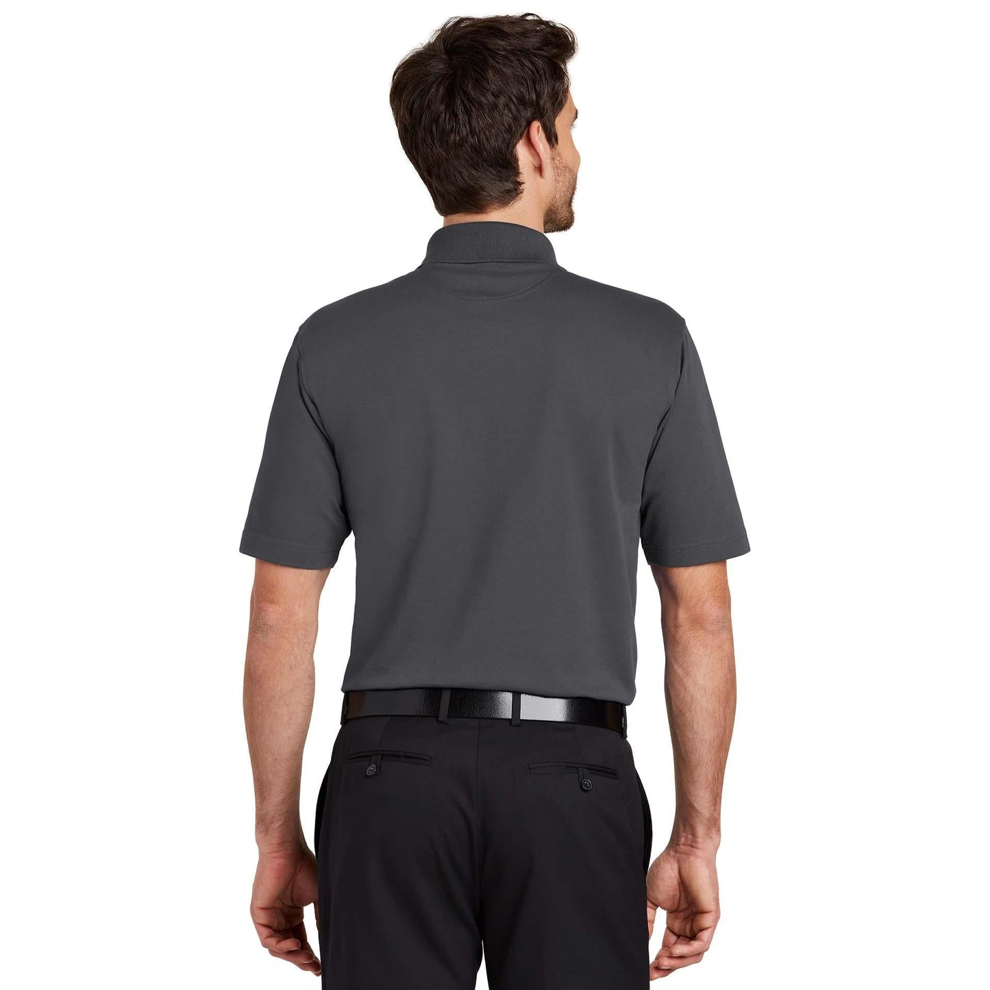 Charcoal Polo Shirt - Port Authority - Rapid Dry