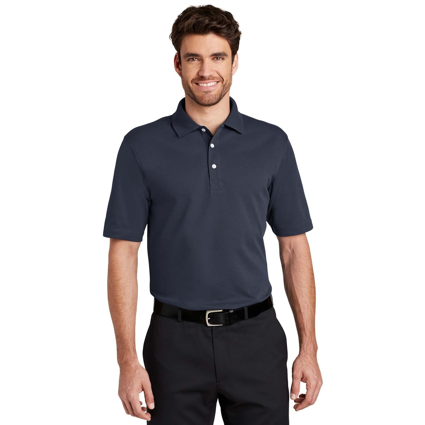 Charcoal Polo Shirt - Port Authority - Rapid Dry