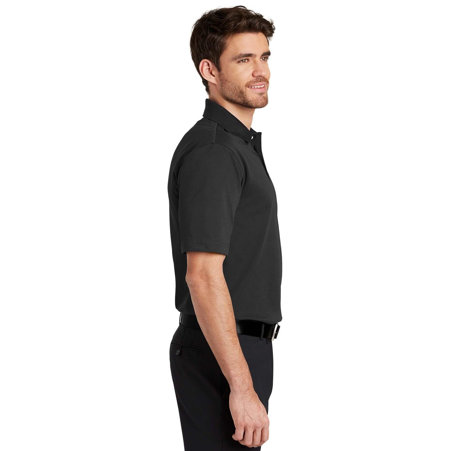 Charcoal Polo Shirt - Port Authority - Rapid Dry