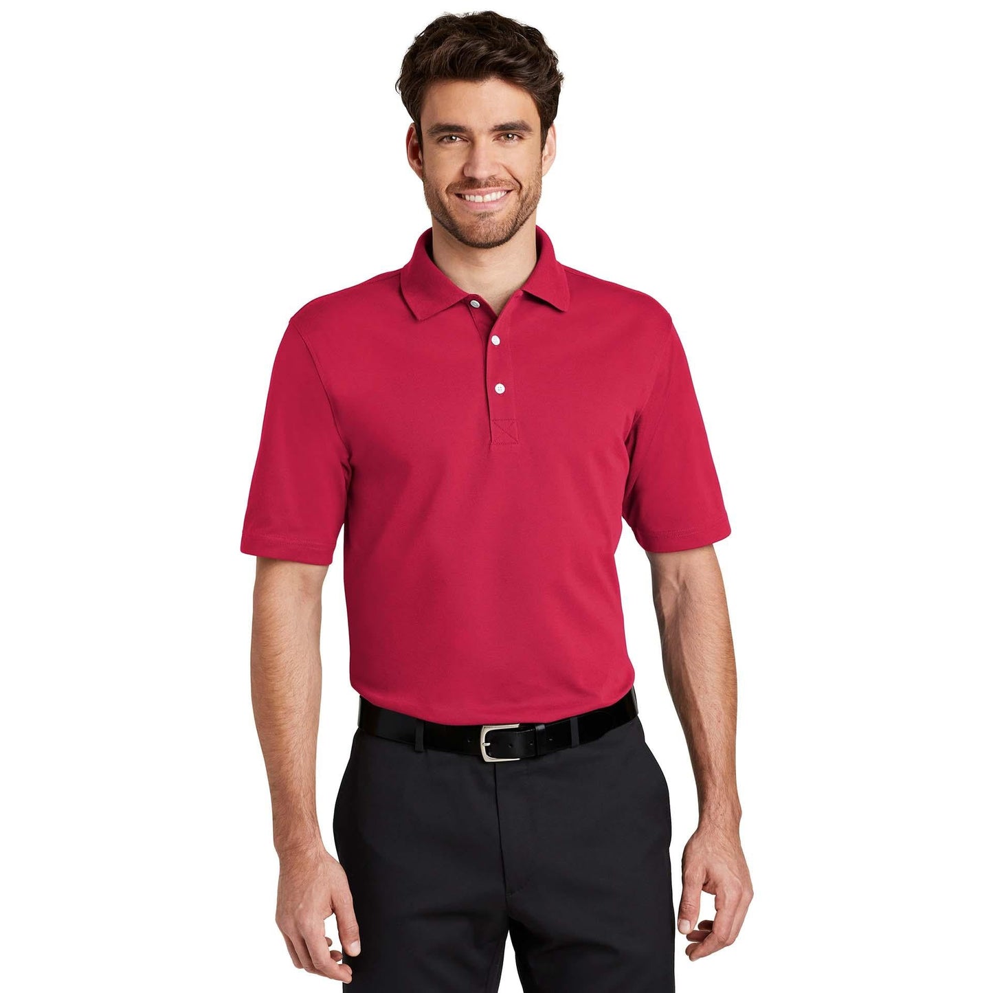 Charcoal Polo Shirt - Port Authority - Rapid Dry