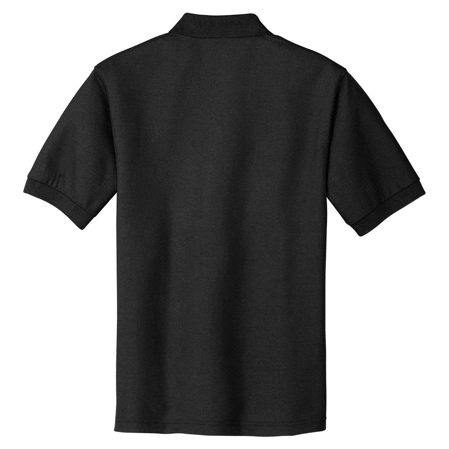 Black Polo Shirt - Port Authority - Smooth Touch
